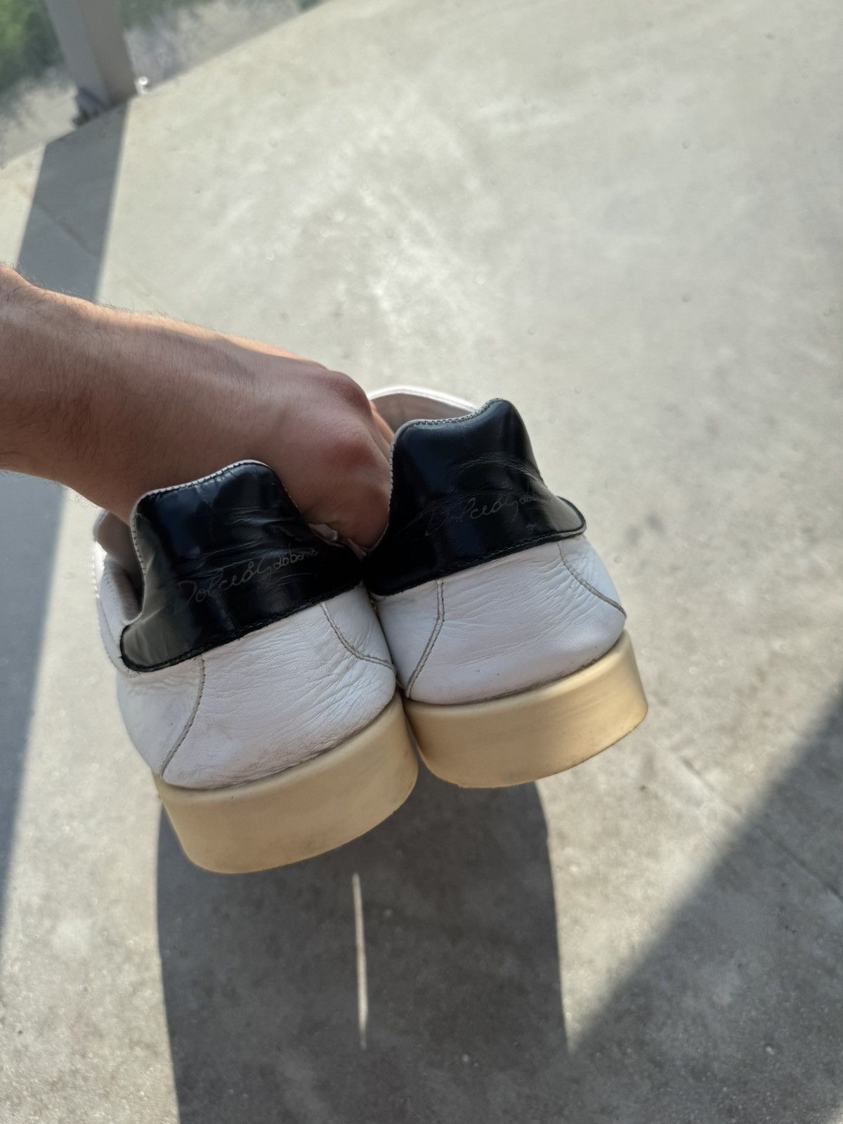 Dolce & Gabbana Vintage Dolce & Gabbana Chunky low-Top designer sneakers Size US 10 / EU 43 - 5 Thumbnail