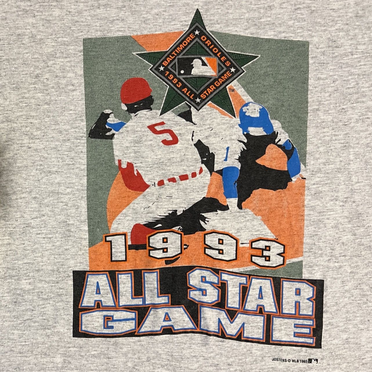 MLB × Vintage Vintage 90s Baltimore ORIOLES - All Star FAN FEST T-Shirt Size US L / EU 52-54 / 3 - 2 Thumbnail