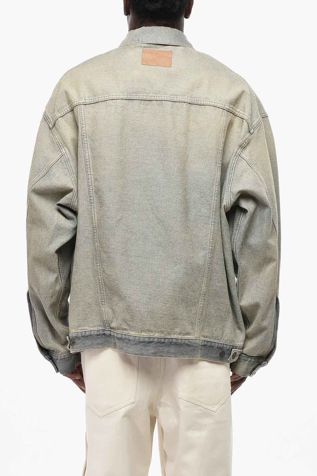 Balenciaga og1mm0426 Denim Jacket in Blue Size US M / EU 48-50 / 2 - 2 Thumbnail