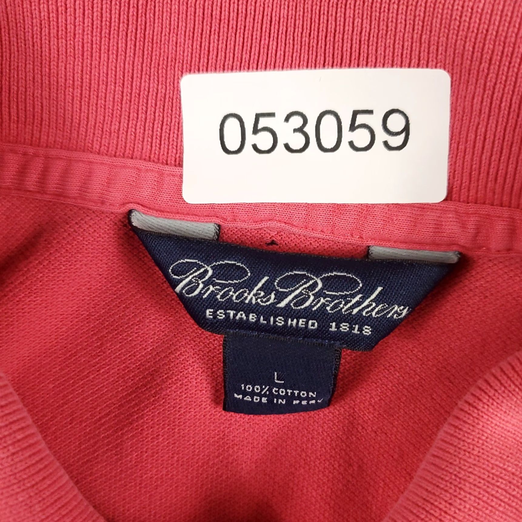 Brooks Brothers Brooks Brothers Polo Shirt Mens L Pink Polo Shirt Casual Short Sleeve Button Collared Cotton Woven Logo Vintage: No Size US L / EU 52-54 / 3 - 8 Thumbnail