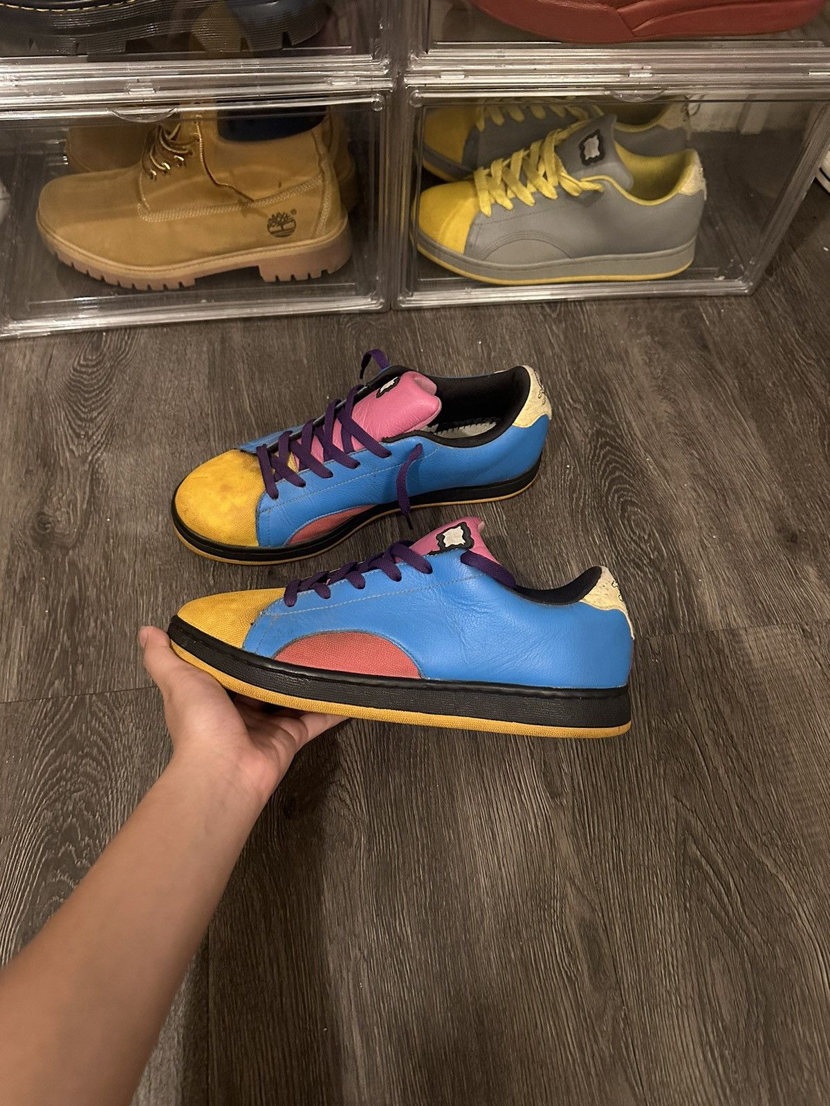 Billionaire Boys Club × Reebok BBC Ice Cream Board Flip II x Reebok “2007 Cotton Candy” Size US 10 / EU 43 - 3 Thumbnail