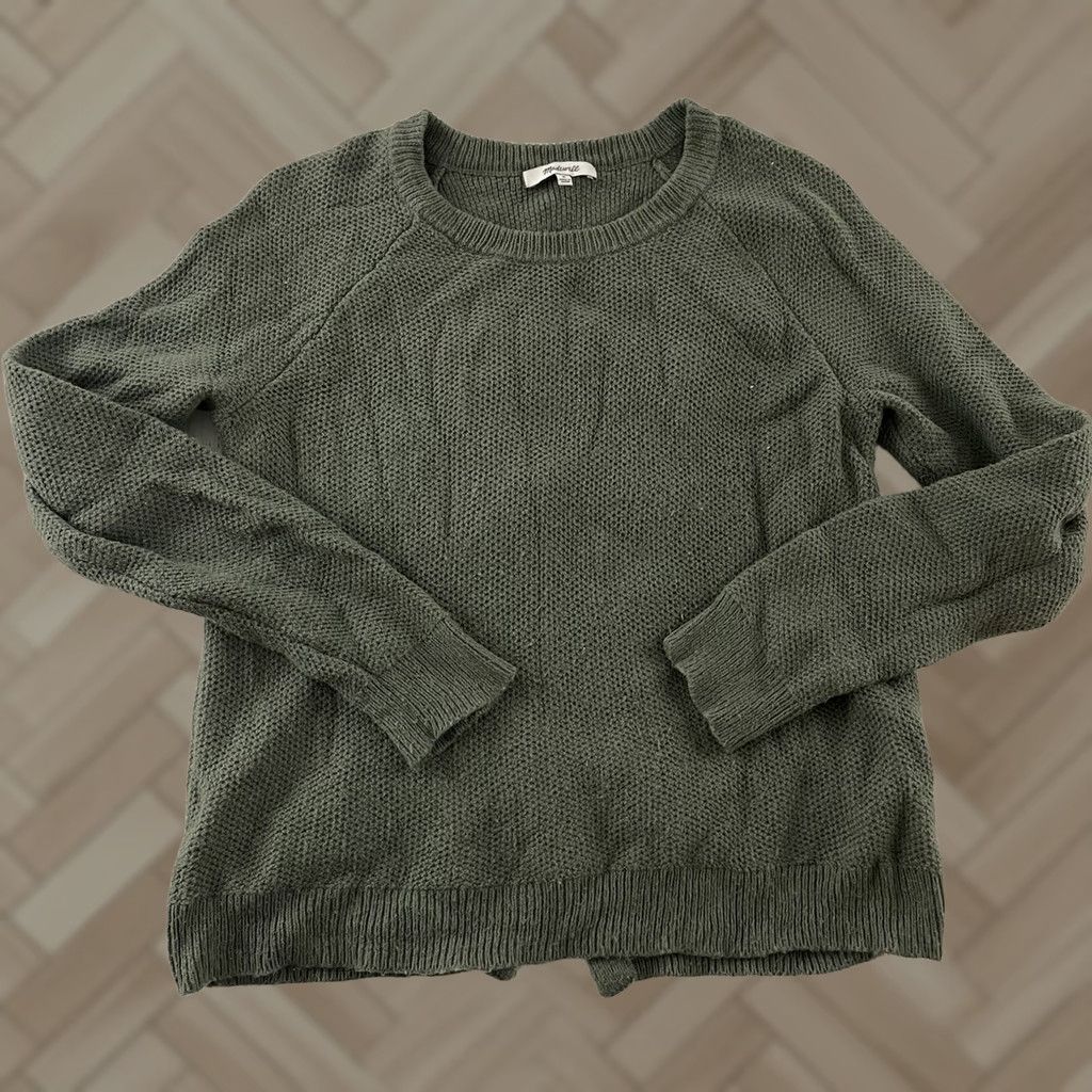 Madewell Madewell Pullover Sweater Open Green Women Medium Size M / US 6-8 / IT 42-44 - 1 Thumbnail