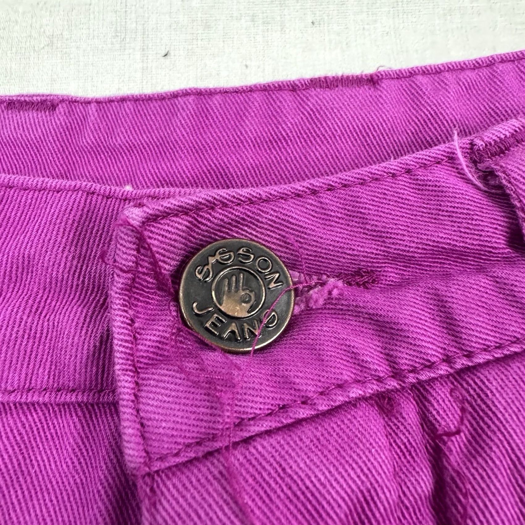 Vintage VINTAGE Sasson Pants Womens 10 High Waisted Mom Jeans 80s USA Pink Casual Hipster Size 32" / US 10 / IT 46 - 3 Thumbnail