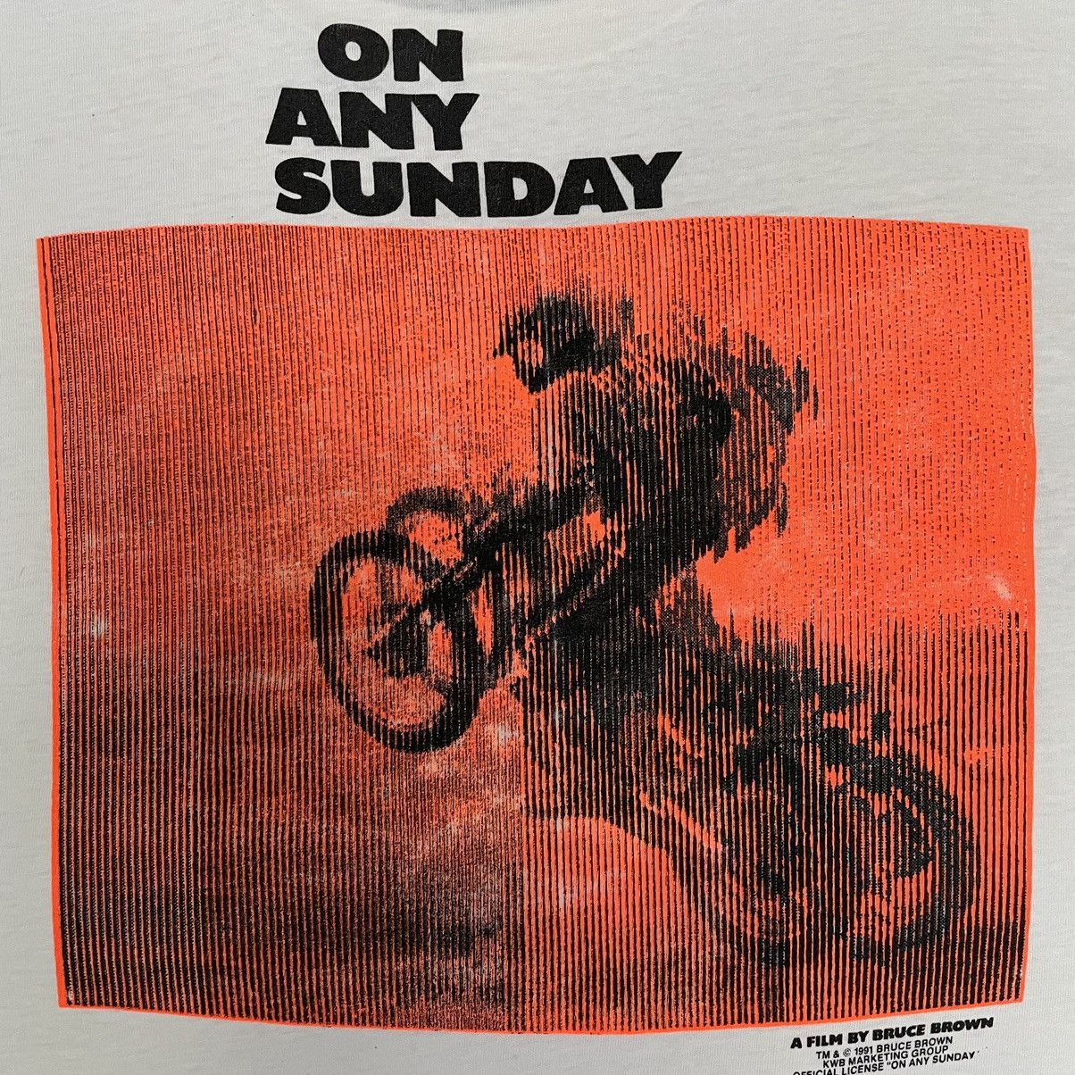 Vintage Vintage On Any Sunday Tee film by Bruce Brown 90’s T Shirt Size US XL / EU 56 / 4 - 12 Thumbnail