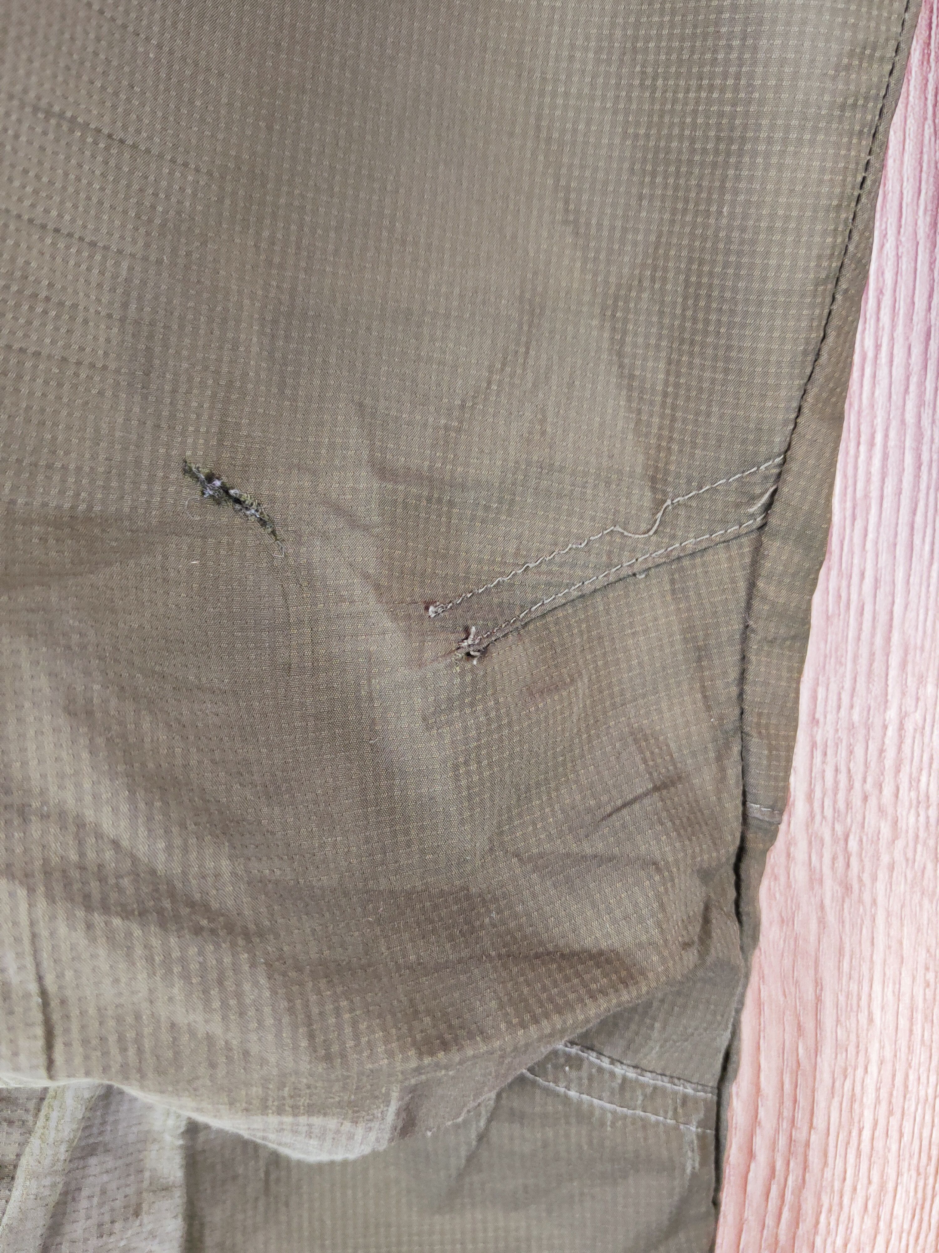 Japanese Brand FieldCore Olive Tactical Cargo hiking track Pants #W522 Size US 32 / EU 48 - 4 Thumbnail