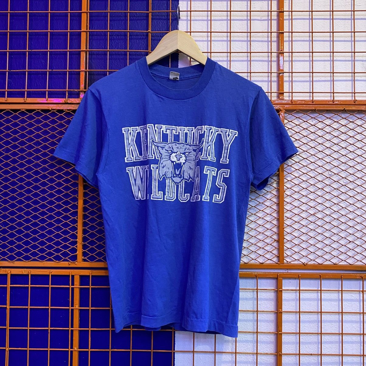 Vintage Vintage Kentucky Wildcats 80s Tshirt❗️ Size US S / EU 44-46 / 1 - 1 Thumbnail