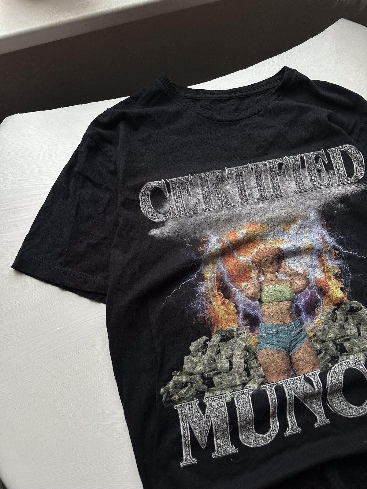 Japanese Brand × Vintage Ice Spice Logo Black Tee Size US M / EU 48-50 / 2 - 4 Thumbnail