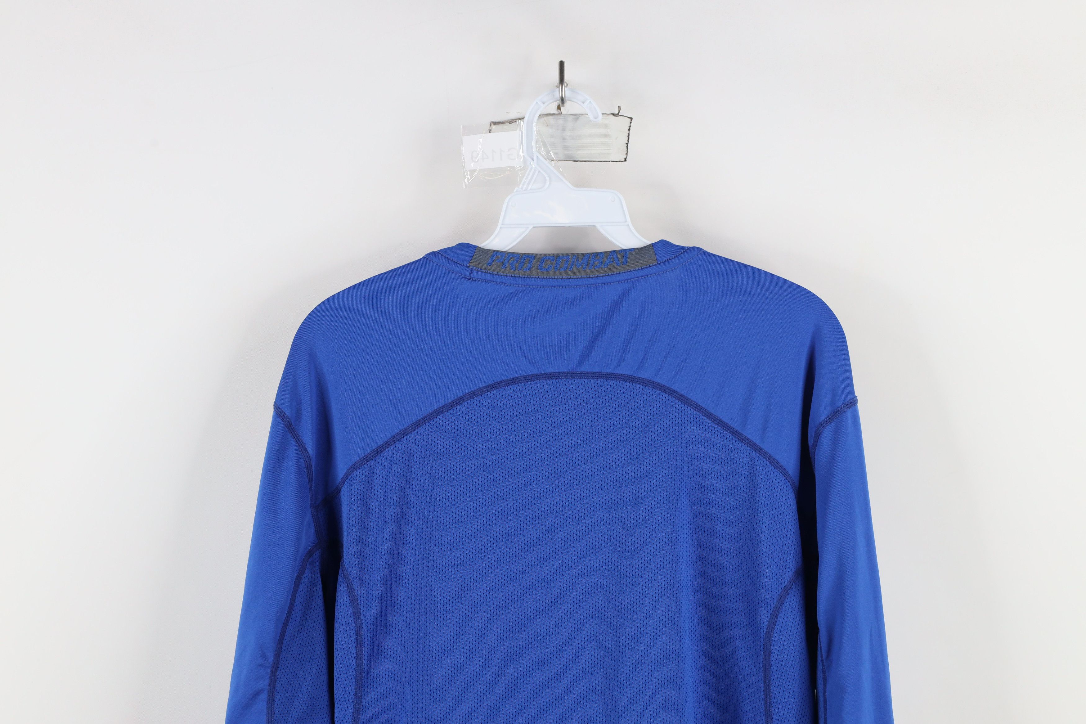 Nike × Vintage Nike Pro Combat Compression Long Sleeve Training T-Shirt Size US L / EU 52-54 / 3 - 12 Thumbnail