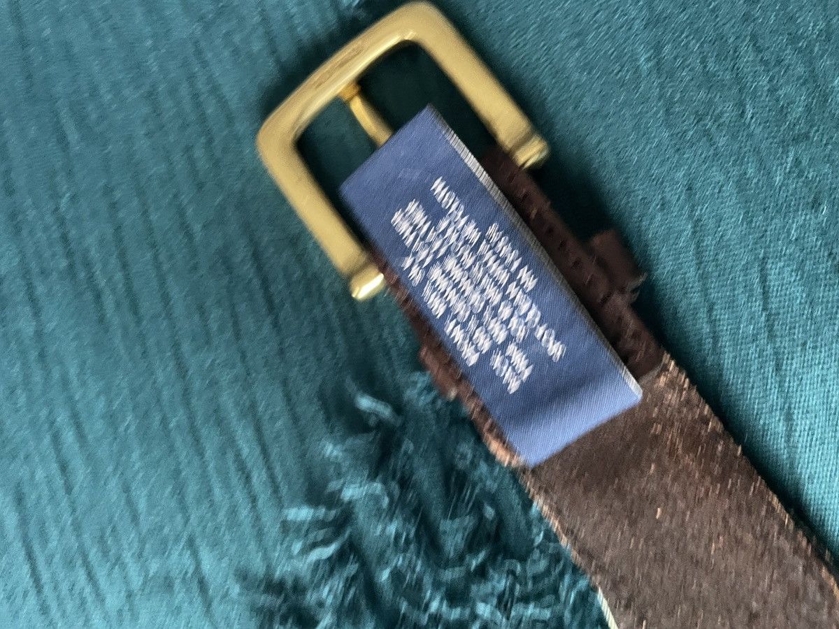 Vineyard Vines Silk & Leather Preppy Whales belt Size ONE SIZE - 5 Thumbnail