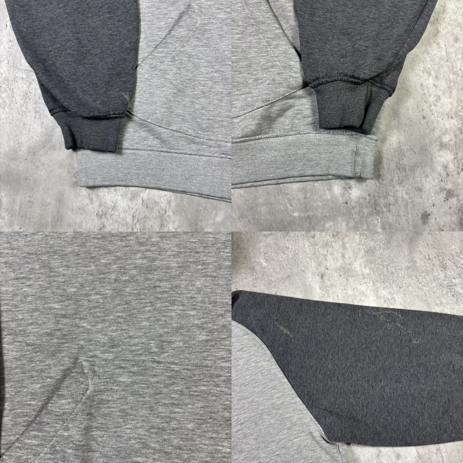 Nike VINTAGE Nike Hoodie Gray Pullover Mens M Y2K 90s Size US M / EU 48-50 / 2 - 8 Thumbnail