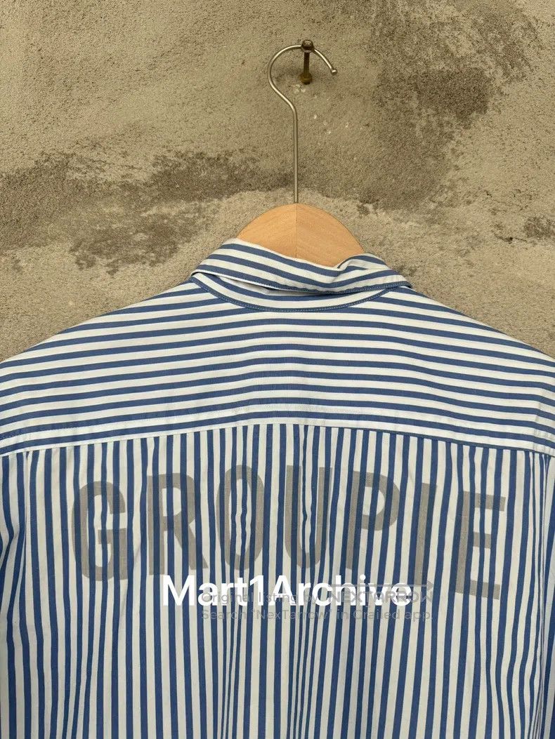Undercover UNDERCOVER Blue striped shirt Size US M / EU 48-50 / 2 - 4 Thumbnail