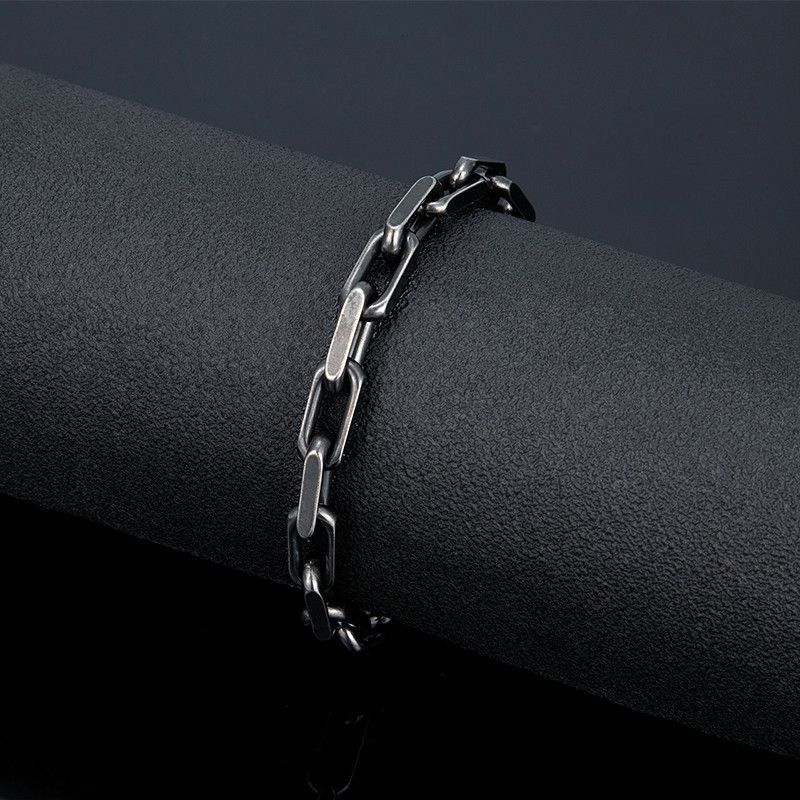 Japanese Brand 21cm Vintage Black Bleach Chain Size ONE SIZE - 6 Thumbnail