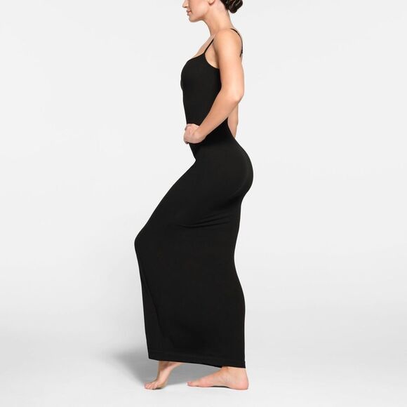 SKIMS Skims SOFT LOUNGE slip dress black size S NWT in packaging Size S / US 4 / IT 40 - 3 Thumbnail