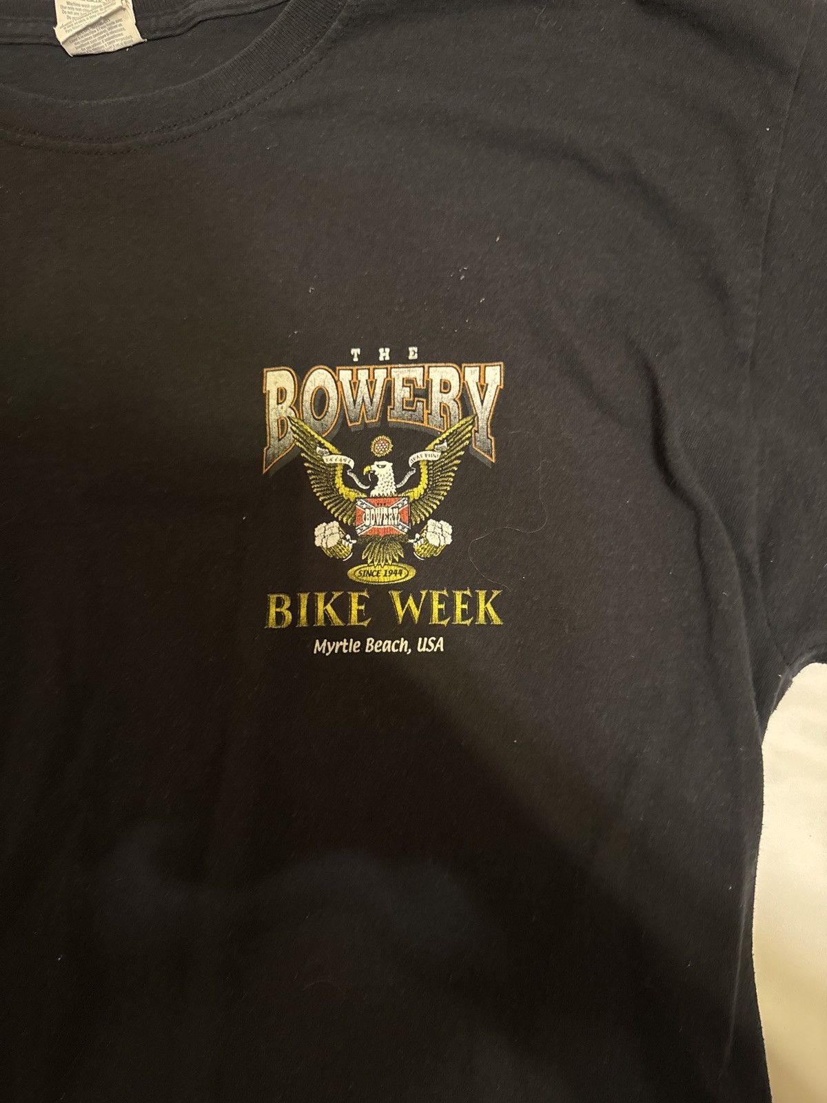 Vintage VINTAGE Bike Week Shirt Size US XL / EU 56 / 4 - 2 Thumbnail