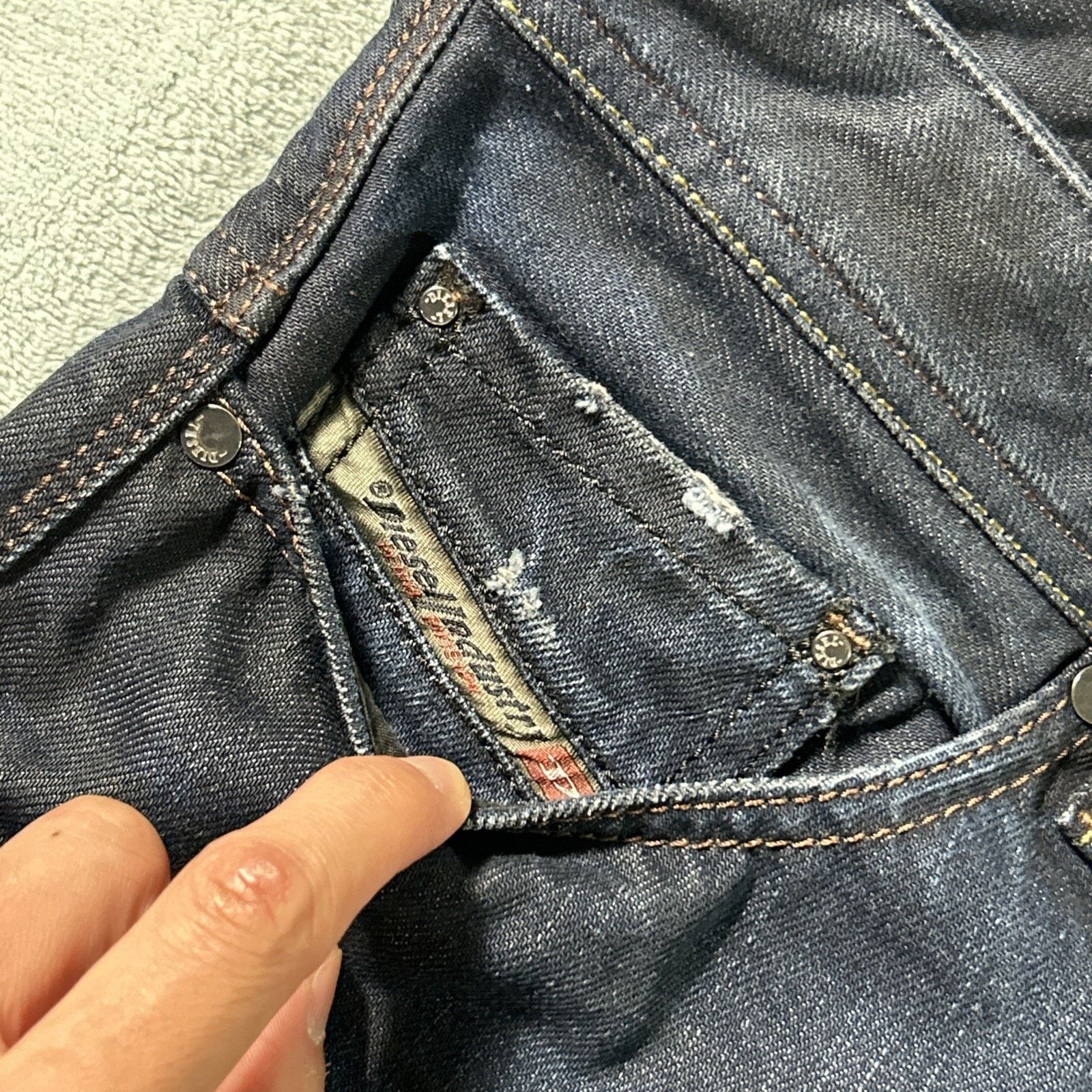 Diesel Diesel Safado 3D Loose Baggy Jeans 30x30 Button Fly Relax Size US 30 / EU 46 - 13 Thumbnail
