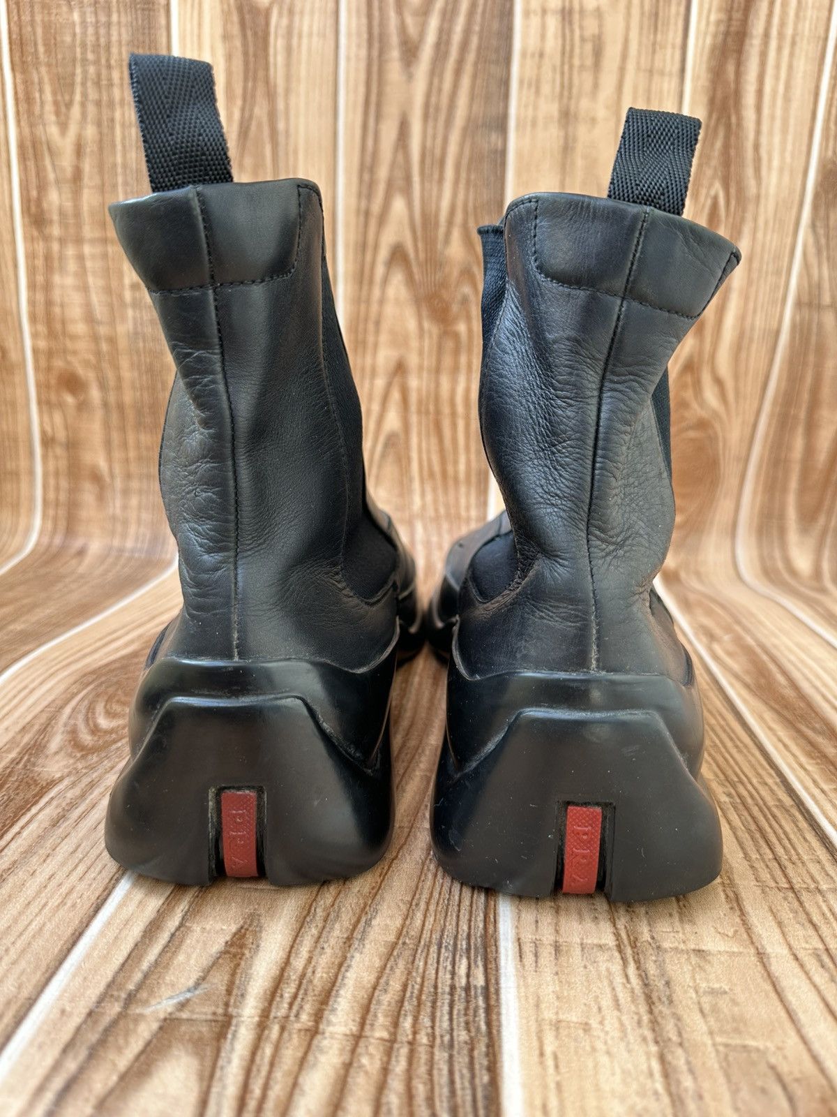Prada Prada FW 99 Motorcycle Boots Size US 8.5 / EU 41-42 - 5 Thumbnail