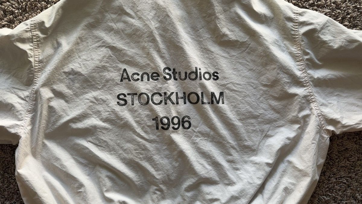Acne Studios Acne studio rare jacket/ wind breaker / bomber Size US S / EU 44-46 / 1 - 3 Thumbnail