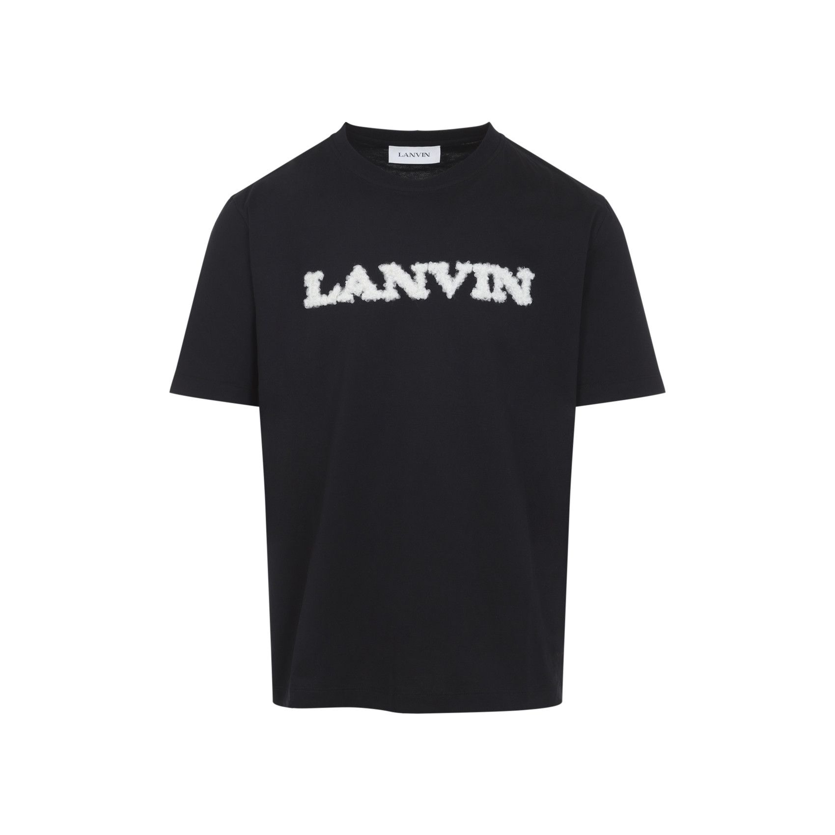 Lanvin Lanvin Shearling Detail T-shirt Size US L / EU 52-54 / 3 - 1 Thumbnail