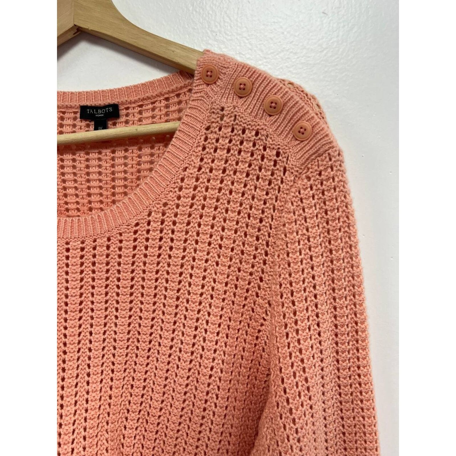 Robert Talbott Talbots knitted crochet Sweater Stitch Swea Space 1X A000135 Size ONE SIZE - 4 Thumbnail