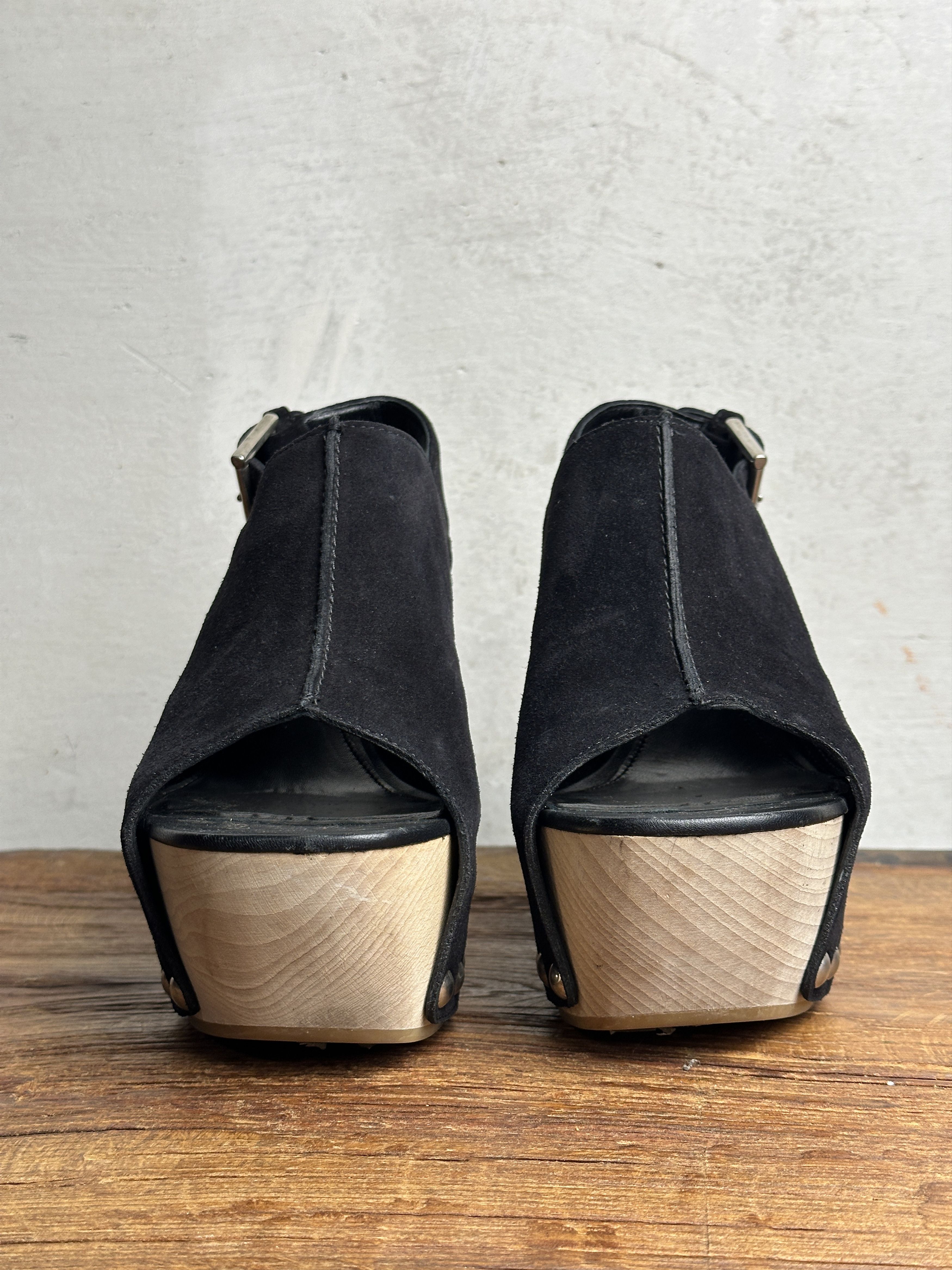 Alexander McQueen Alexander McQueen SS16 Wooden Clogs With Stud Size US 8.5 / IT 38.5 - 6 Thumbnail