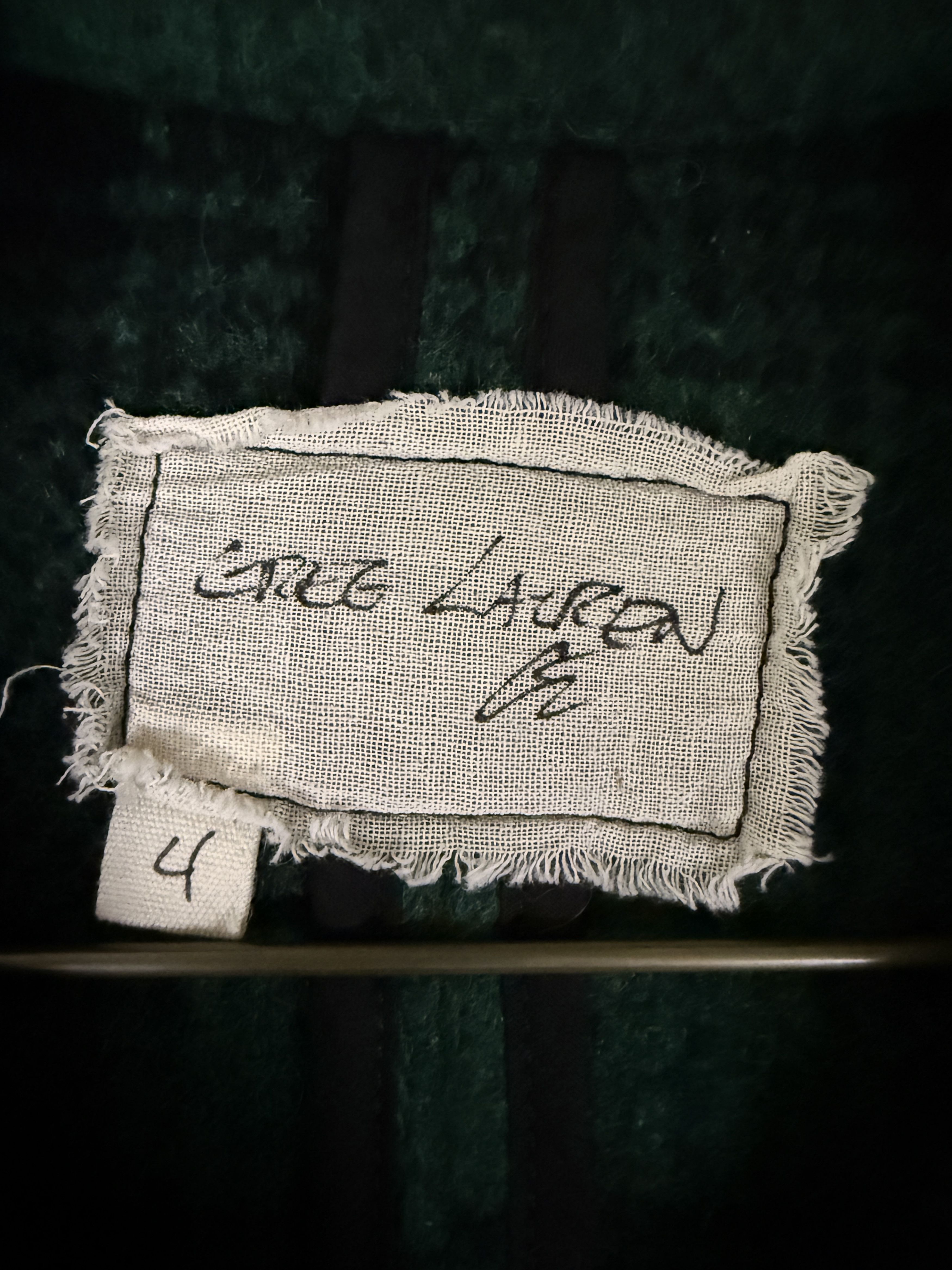 Greg Lauren $1200 Greg Lauren Green Plaid Shawl Collar Boxy Jacket Size US XL / EU 56 / 4 - 7 Thumbnail