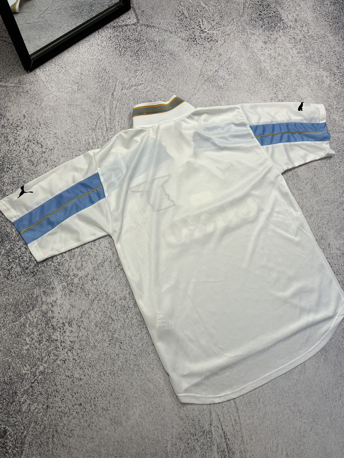 Puma Vintage Puma SS Lazio 1999/2000 Away Shirt Jersey Size US S / EU 44-46 / 1 - 14 Thumbnail
