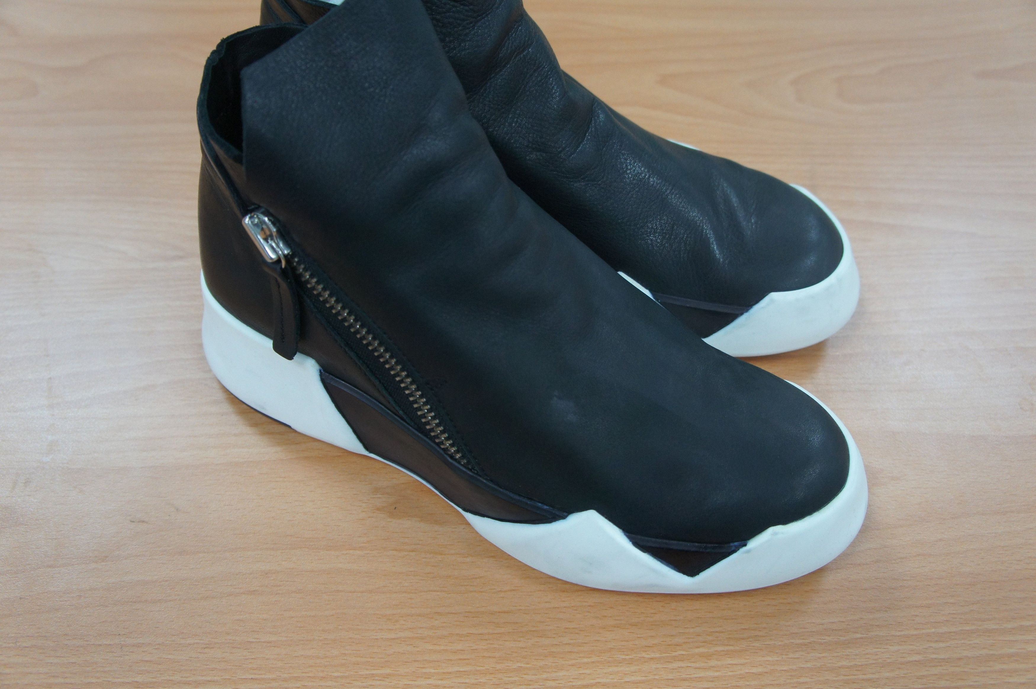 Cinzia Araia high leather sneaker Size US 7.5 / EU 40-41 - 2 Thumbnail
