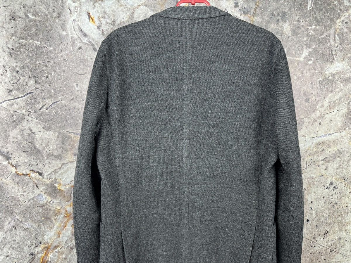 Boglioli Boglioli Grey Knit Blazer Men’s Sport Coat Tailored Jacket Size 40R - 13 Thumbnail