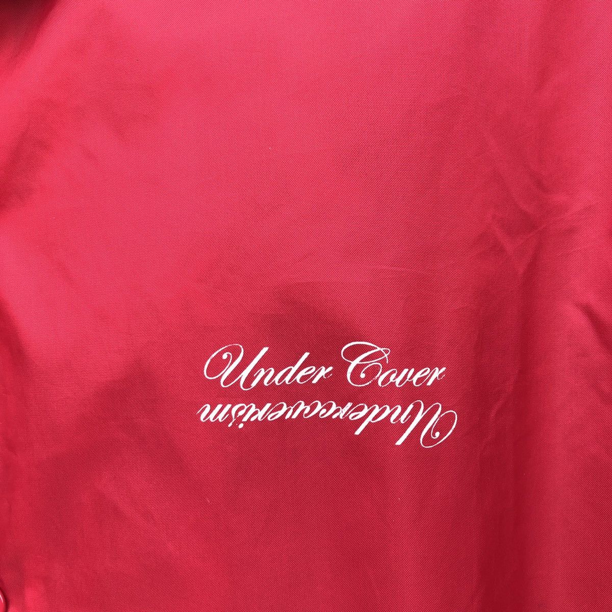 Japanese Brand × Jun Takahashi × Undercover UNDERCOVER COACH JACKET RED Size US L / EU 52-54 / 3 - 4 Thumbnail