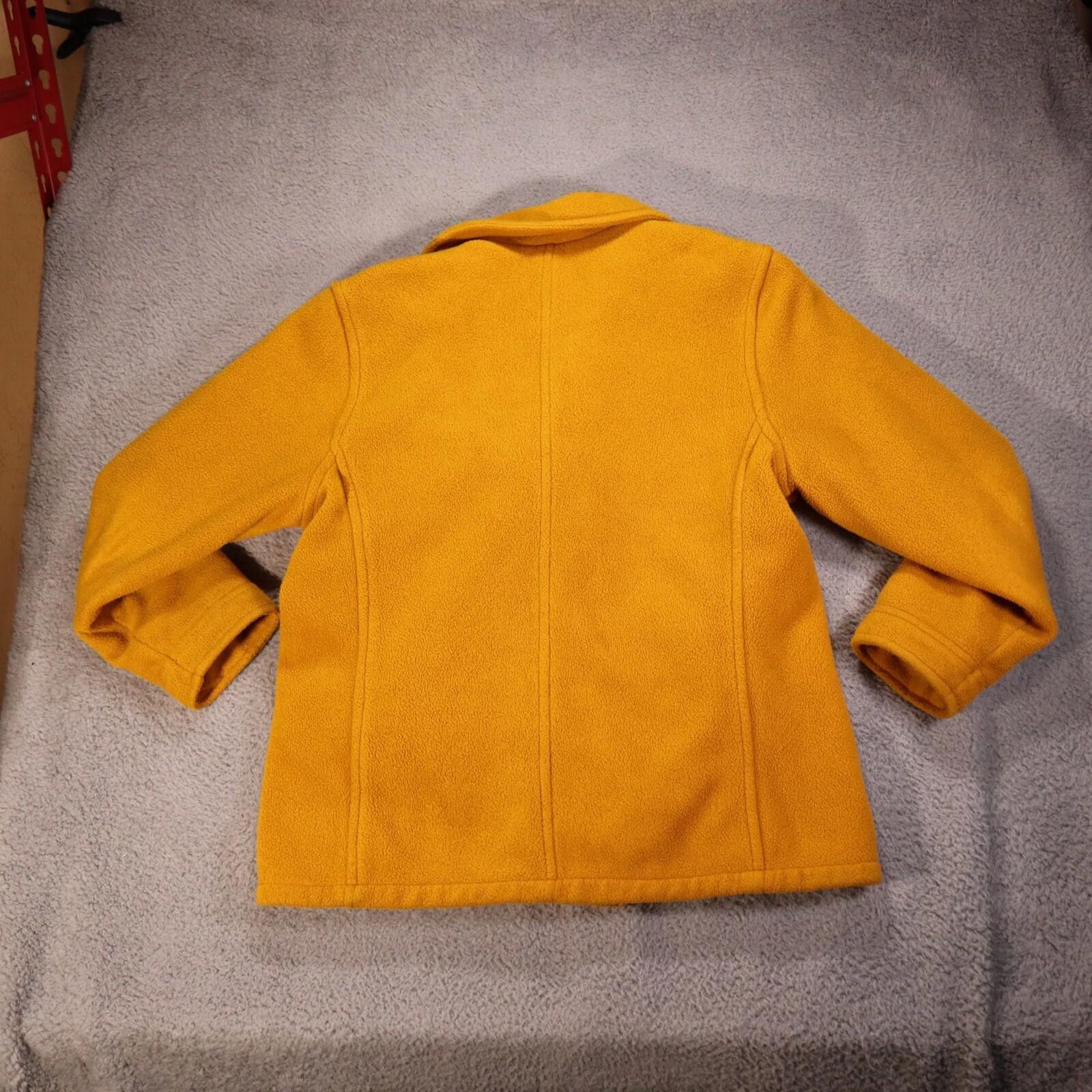 L.L. Bean Women’s L.L Bean Yellow Button Peacoat Thinsulate Medium Size M / US 6-8 / IT 42-44 - 7 Thumbnail