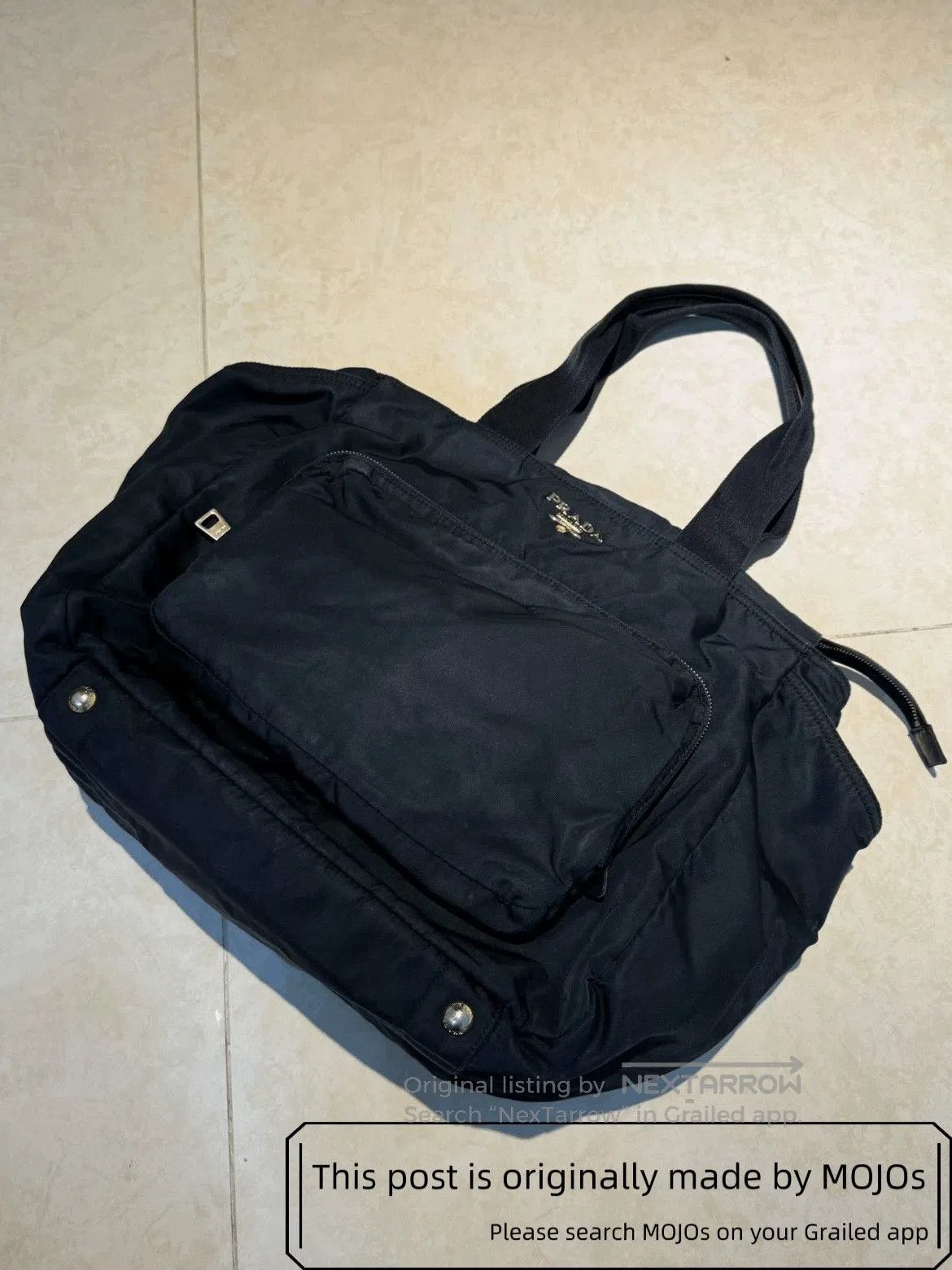 Prada Prada Big Pillow Logo Handbag. Size ONE SIZE - 1 Thumbnail