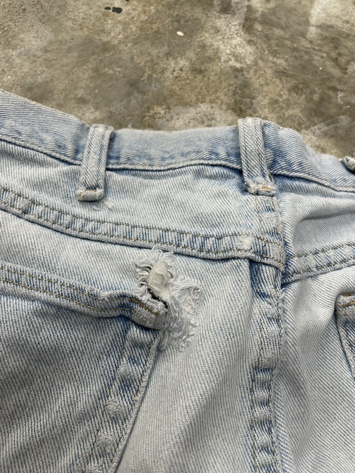 Vintage × Wrangler Distressed Y2K Jorts Jean Shorts Size US 32 / EU 48 - 6 Thumbnail