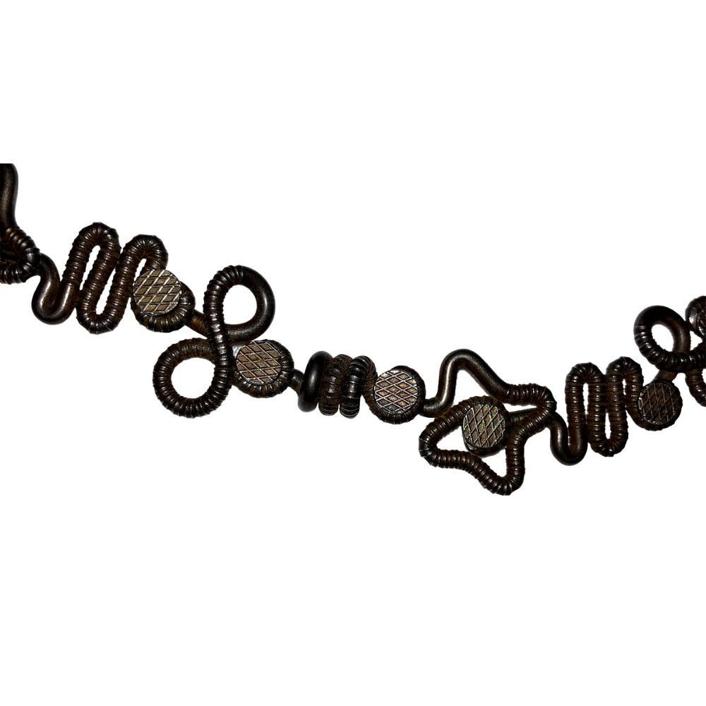 Handmade Brutalist Hand Made Steel Nail Artisan Necklace Size ONE SIZE - 2 Thumbnail