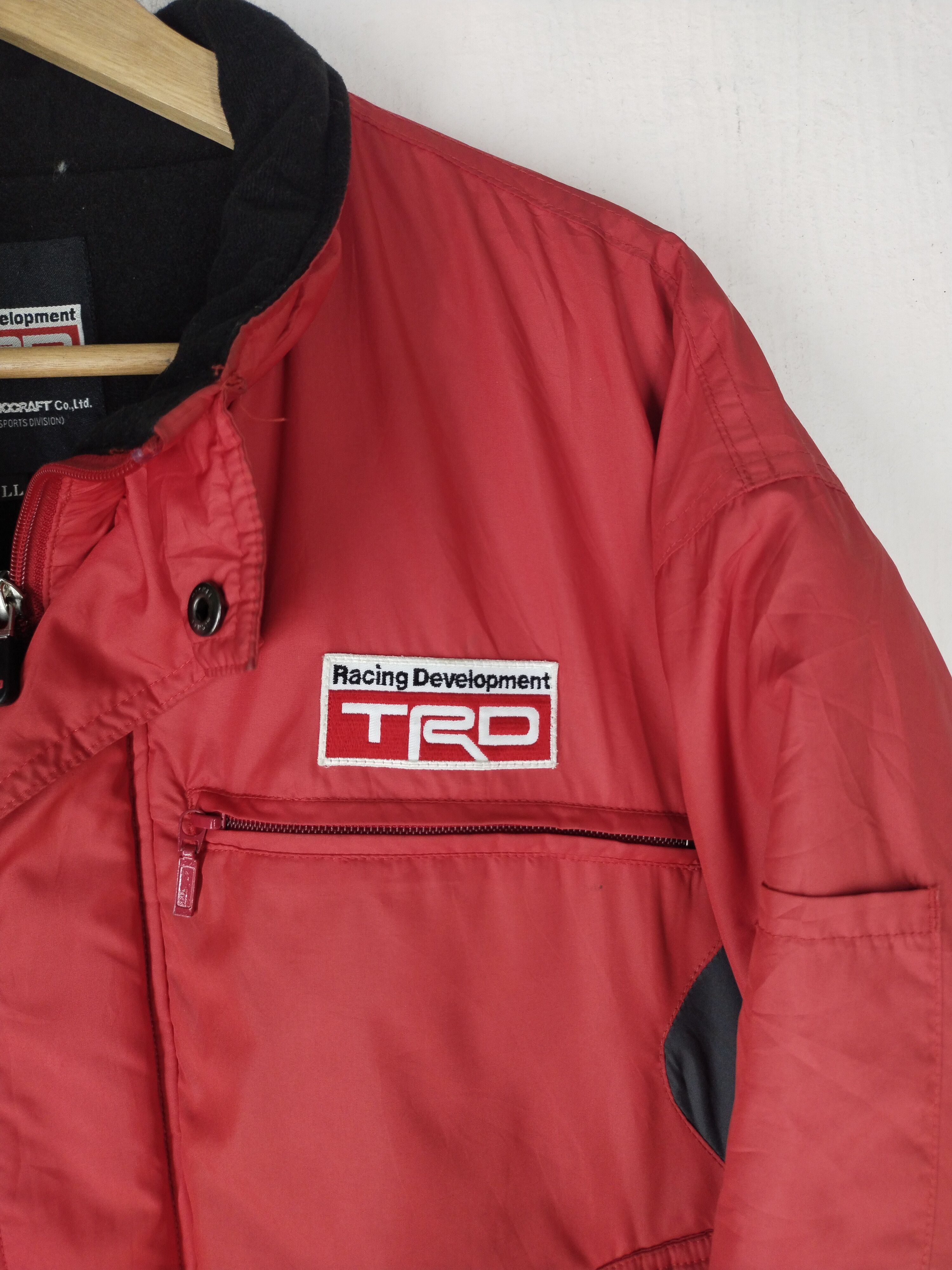 Vintage Toyota TRD Racing Bomber Jacket Vintage Size US L / EU 52-54 / 3 - 3 Thumbnail