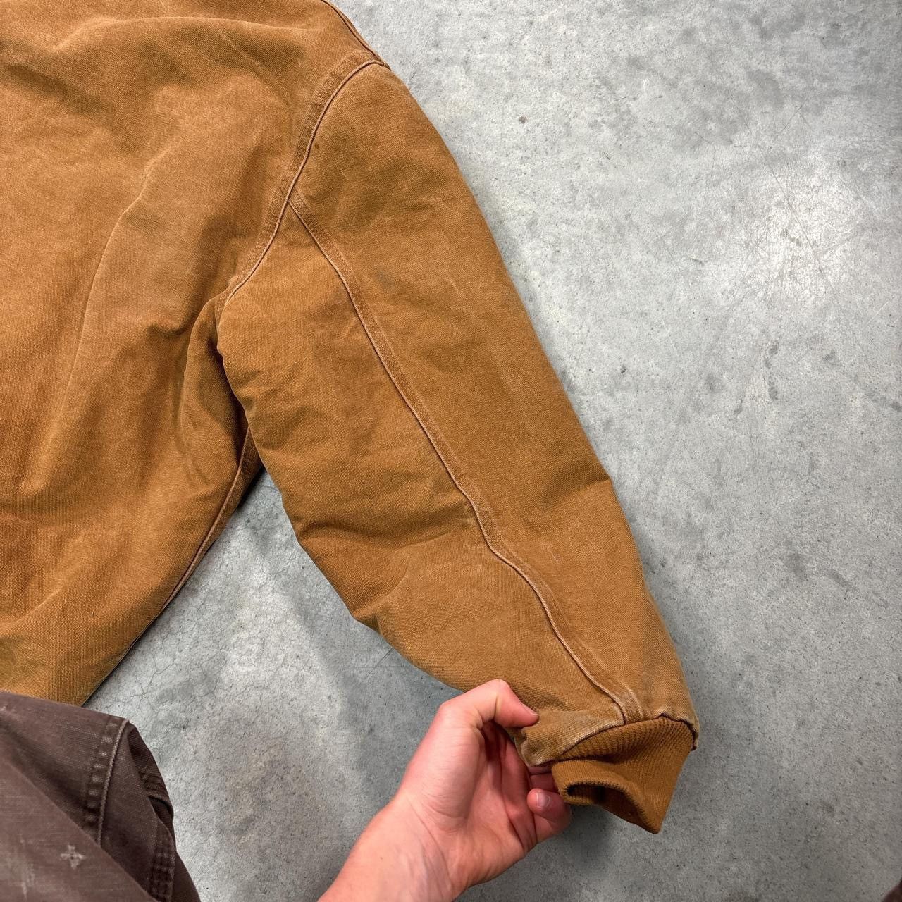 Other Vintage Carhartt Hooded Active Work Wear Jacket Size US XL / EU 56 / 4 - 6 Thumbnail