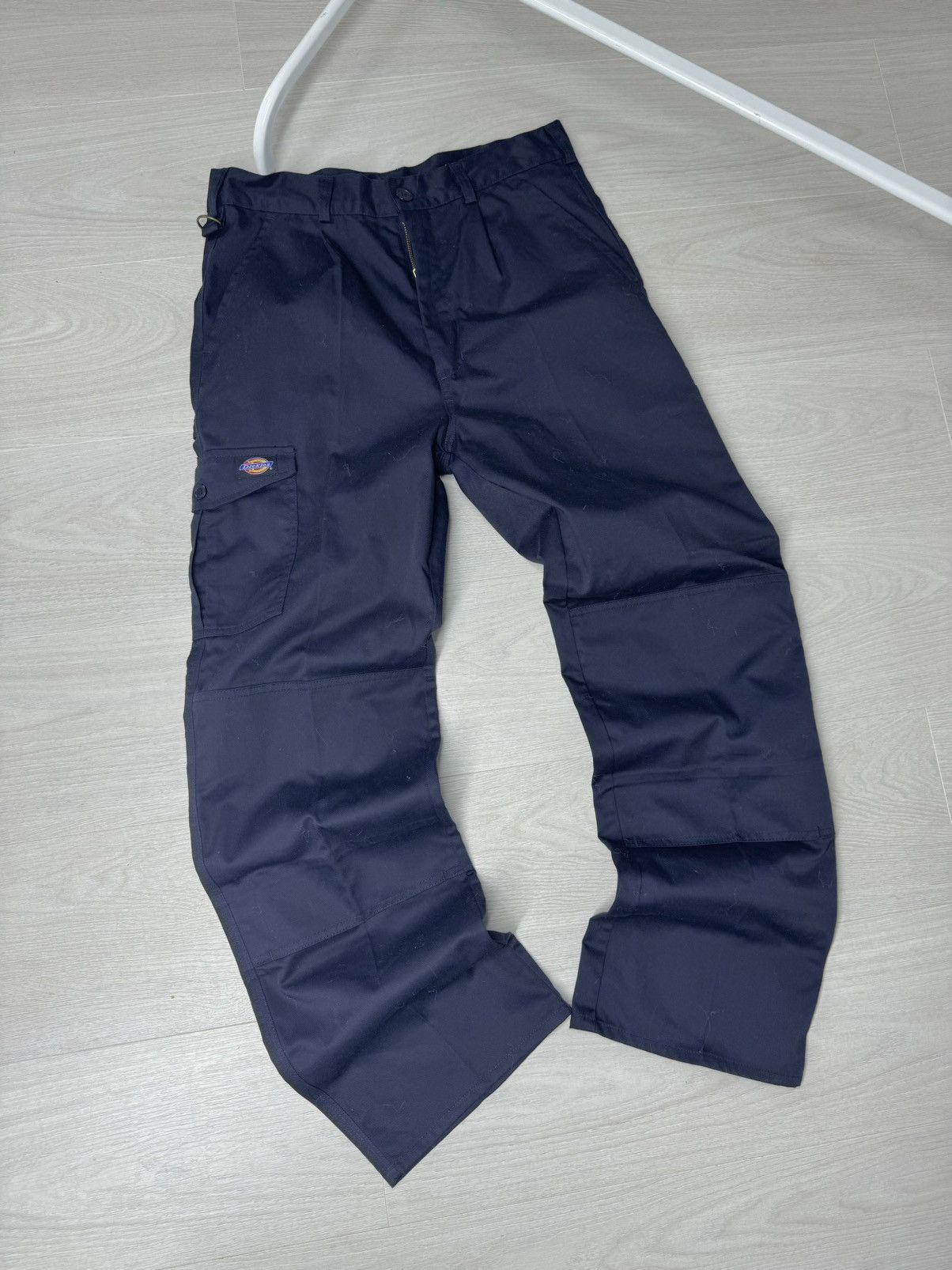 Pre-owned Dickies Vintage Cargo Pants  Streetwear In Blue