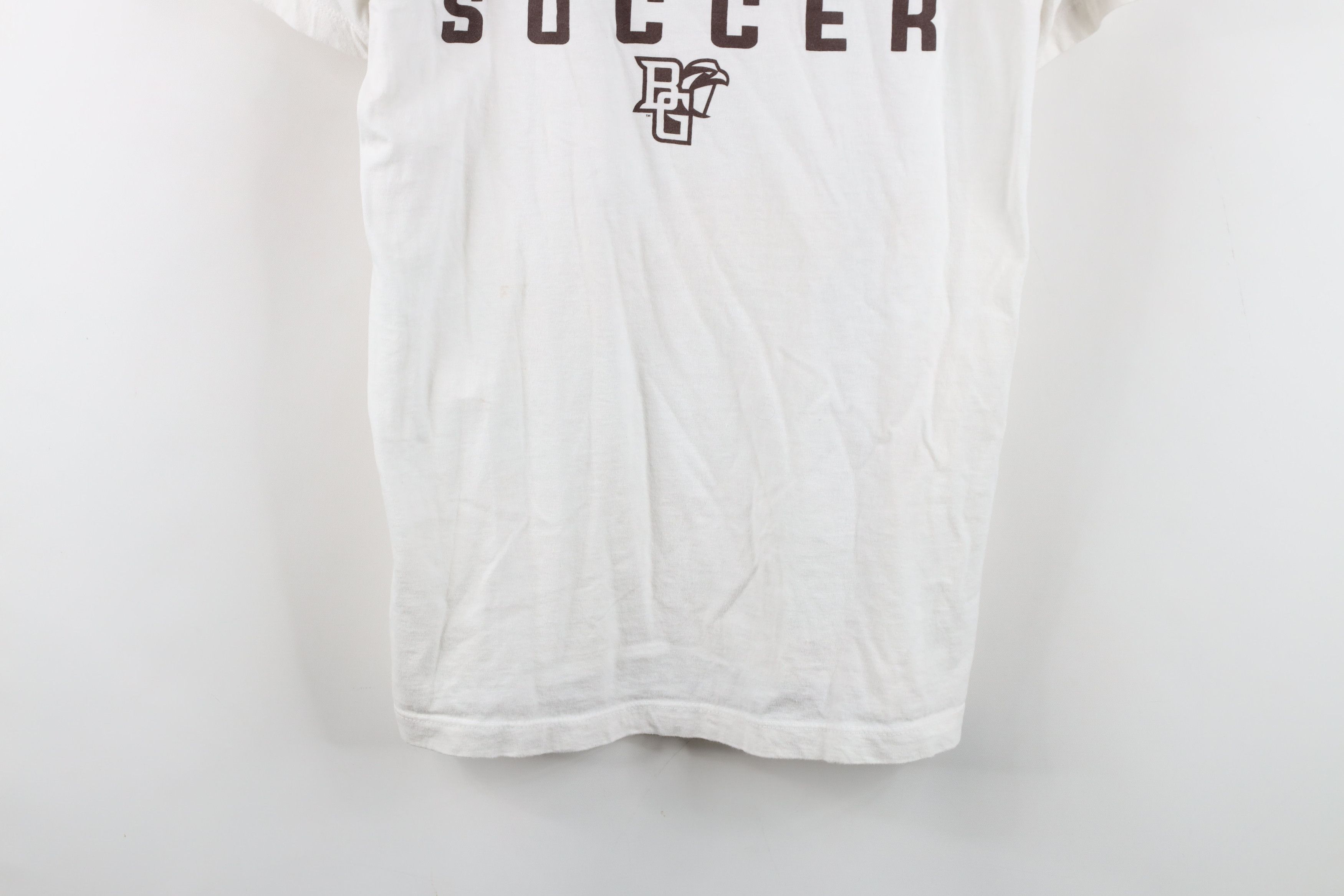 Nike Nike Bowling Green State University Soccer T-Shirt White Size US M / EU 48-50 / 2 - 3 Thumbnail