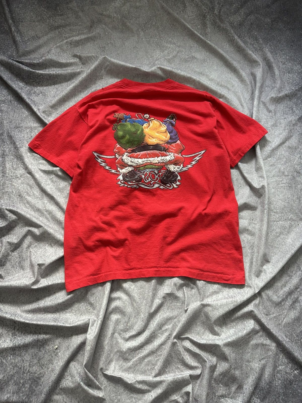 Band Tees Aerosmith Get A Grip Santa Shirt Tee 1994 Size US L / EU 52-54 / 3 - 7 Thumbnail