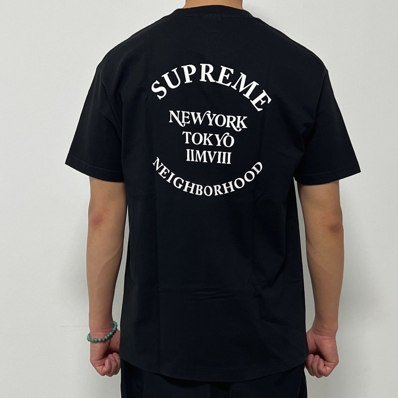 Supreme Supreme AW07 Neighborhood NS Logo Tee Black Size US L / EU 52-54 / 3 - 2 Thumbnail