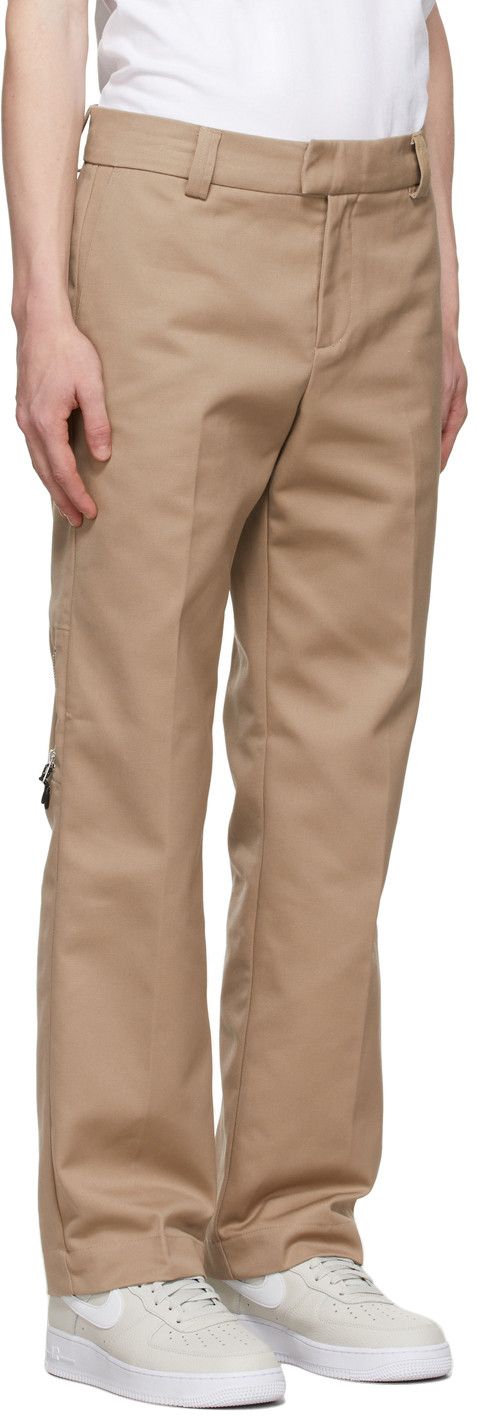 Soulland o1mle1224 Cropped pant in Beige Size US 36 / EU 52 - 2 Thumbnail