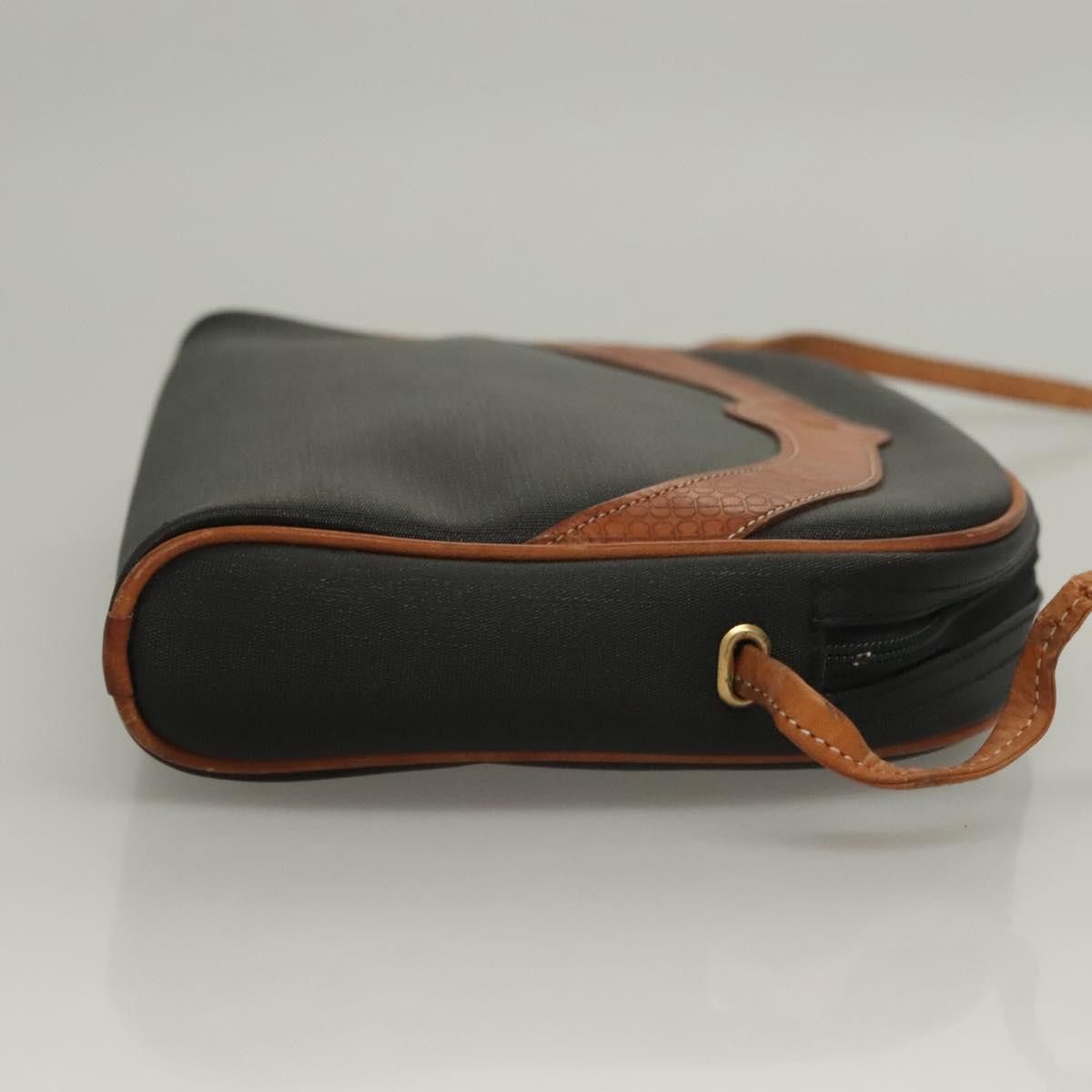 Dior DIOR Shoulder Bag Leather Pvc Black Brown Size ONE SIZE - 4 Thumbnail