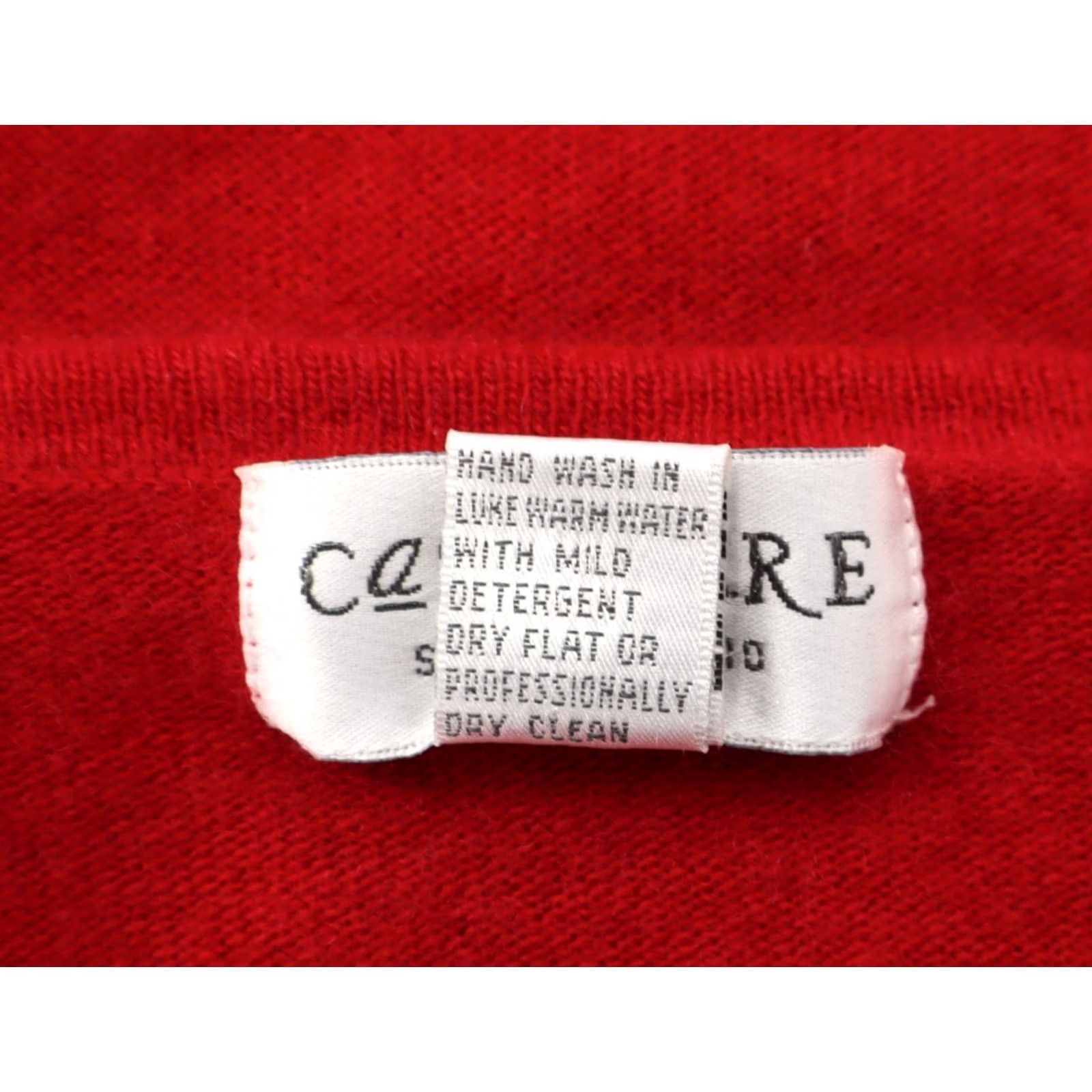 Vintage Sutton Studio Women's Sweater Shirt? (Original title is "Sutton Studio Women's Cashmere Long Sleeve Sweater Red Sz M") Size M / US 6-8 / IT 42-44 - 5 Thumbnail