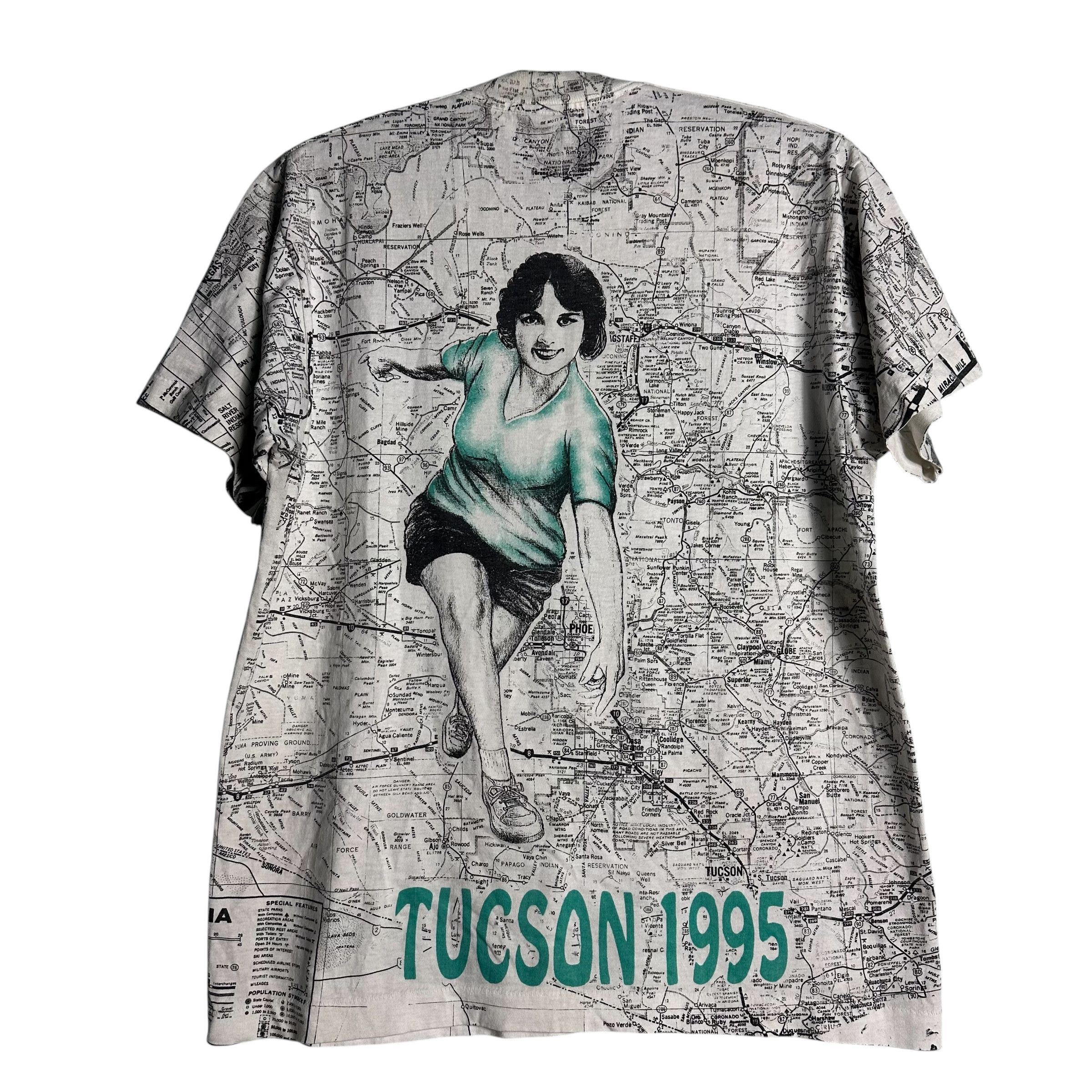 Vintage 🔥RARE🔥Vintage Bowling Congress Tucson 1995 OVP T-shirt Size US L / EU 52-54 / 3 - 3 Thumbnail