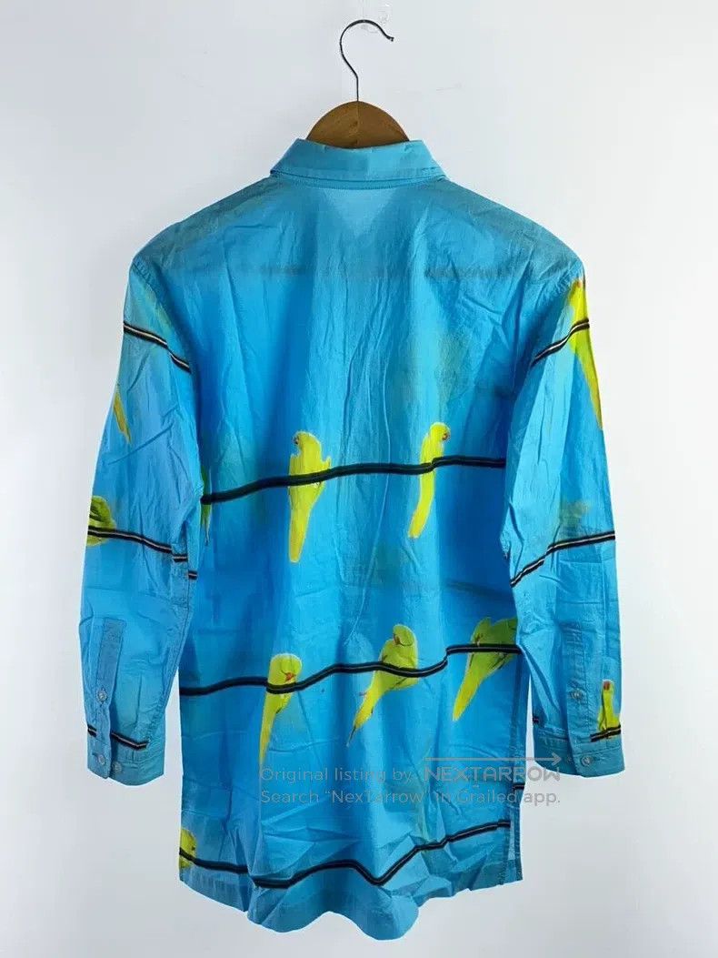 Issey Miyake Issey Miyake Blue Shirt Size M / US 6-8 / IT 42-44 - 2 Thumbnail