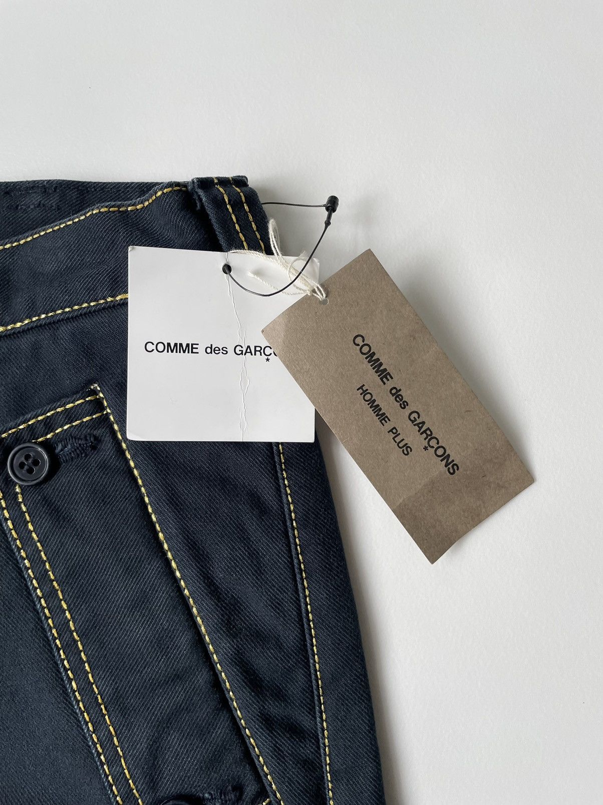 Comme des Garcons S/S 06 Contrast Stitch Utility Trousers Size US 34 / EU 50 - 4 Thumbnail