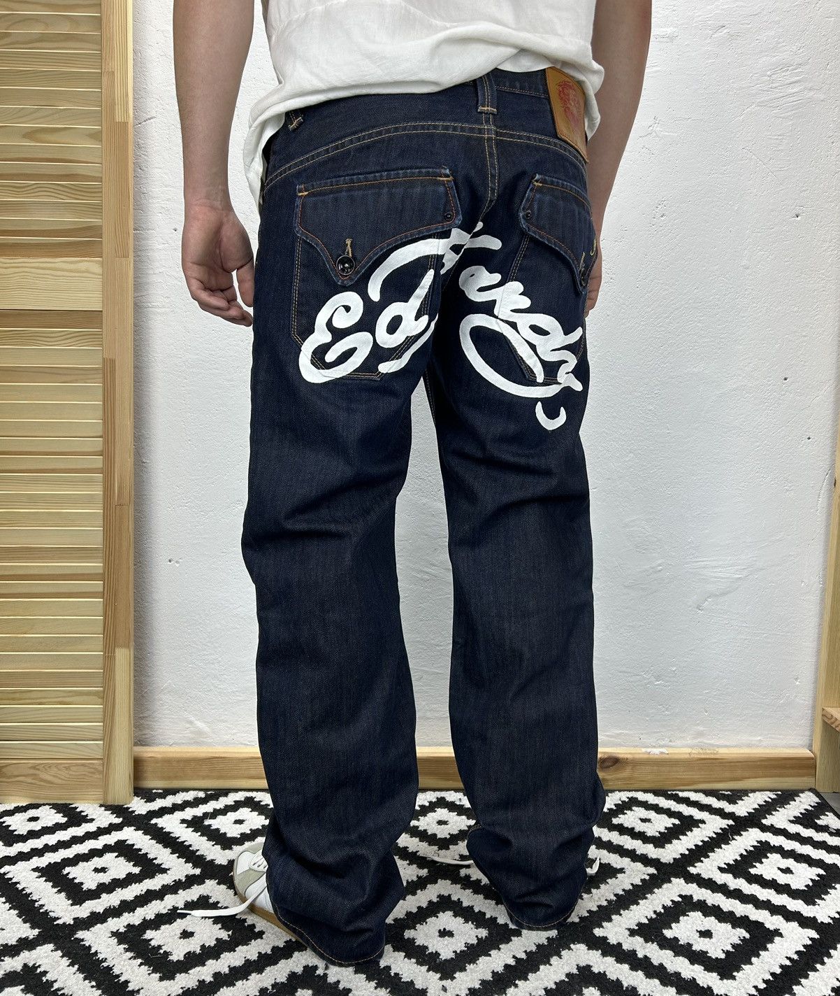 Ed Hardy × Vintage Ed Hardy Vintage Denim Jeans size 32 Size US 32 / EU 48 - 1 Thumbnail