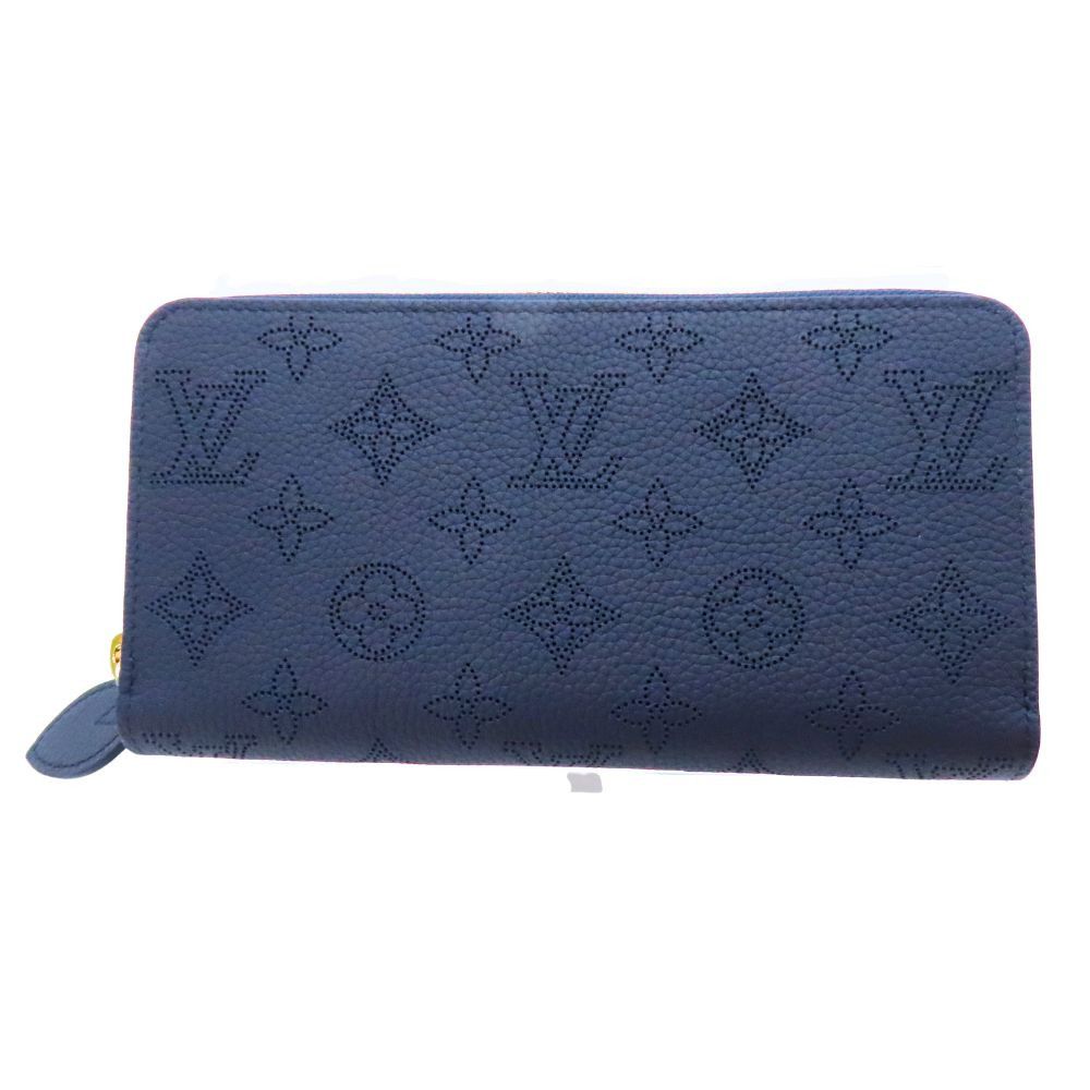 Louis Vuitton Louis Vuitton Louis Vuitton Zippy Wallet Monogram Mahina Long Wallet Leather Long Wallet M14569 DUTY FREE for USA Size ONE SIZE - 1 Thumbnail