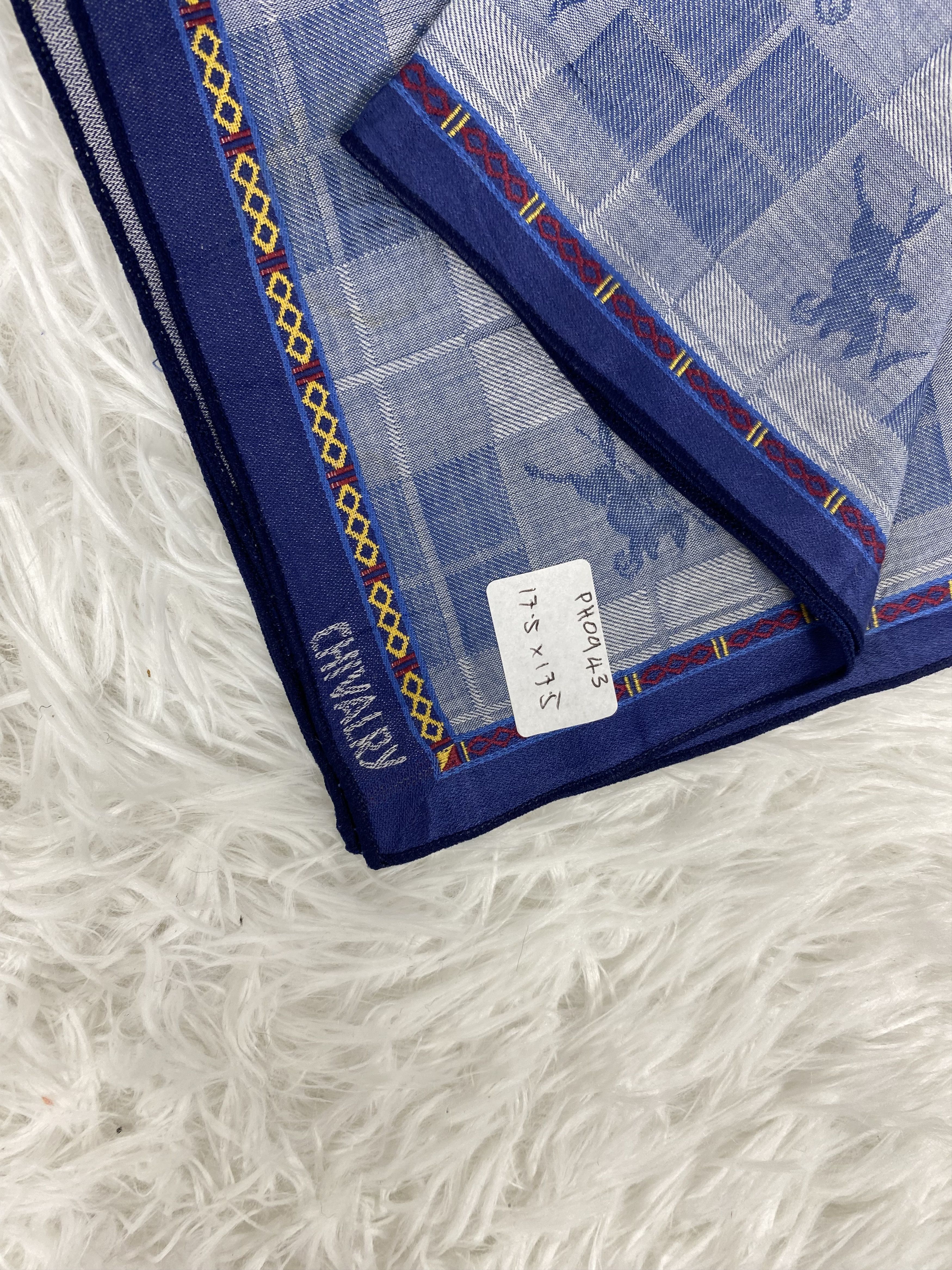 Vintage Vintage Chivalry Handkerchief Neckerchief PH0943 Size ONE SIZE - 2 Thumbnail