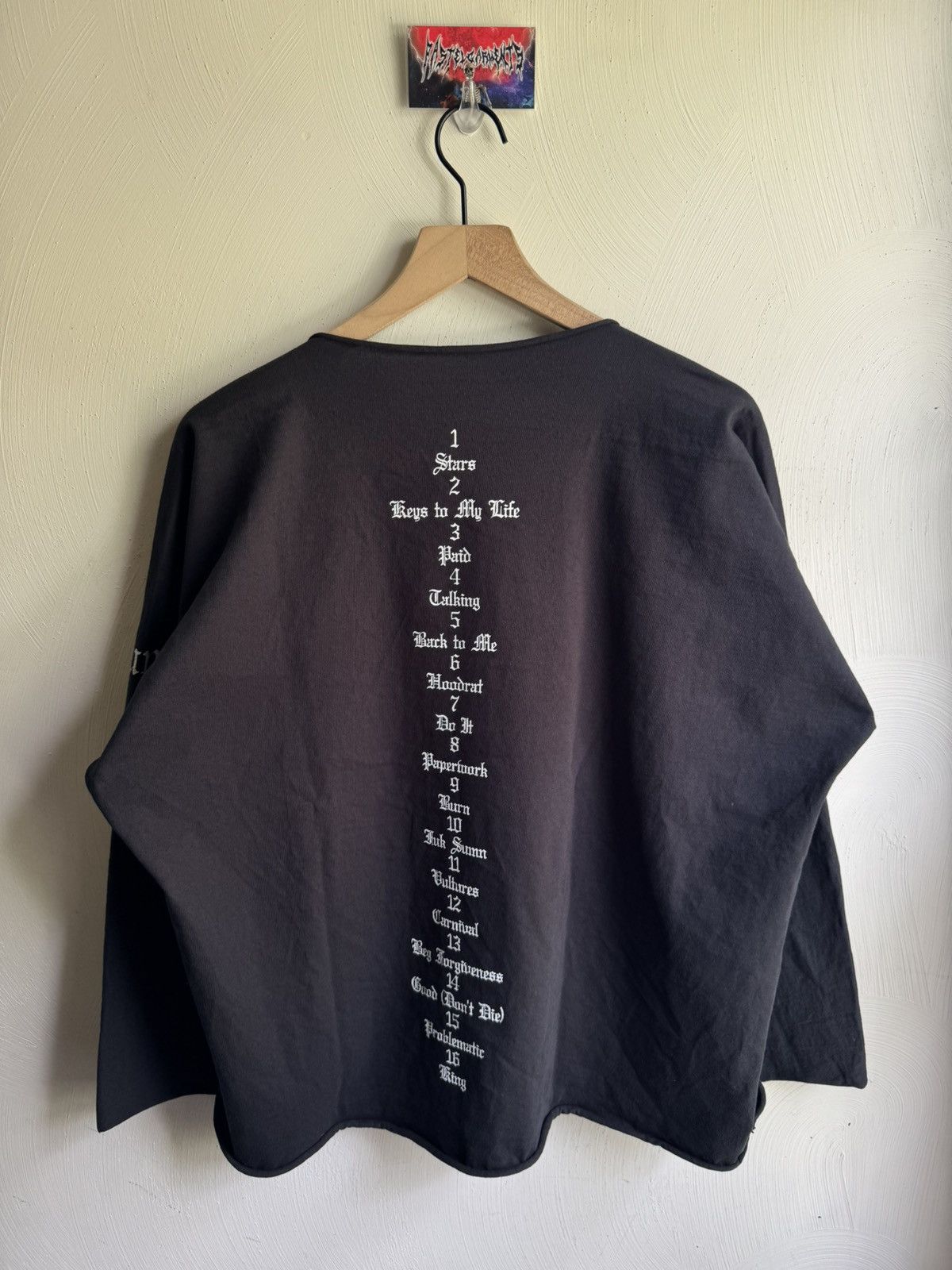 Kanye West Kanye West Yeezy Vultures Album Long Sleeve Tee Black Size 2 Size US L / EU 52-54 / 3 - 9 Thumbnail