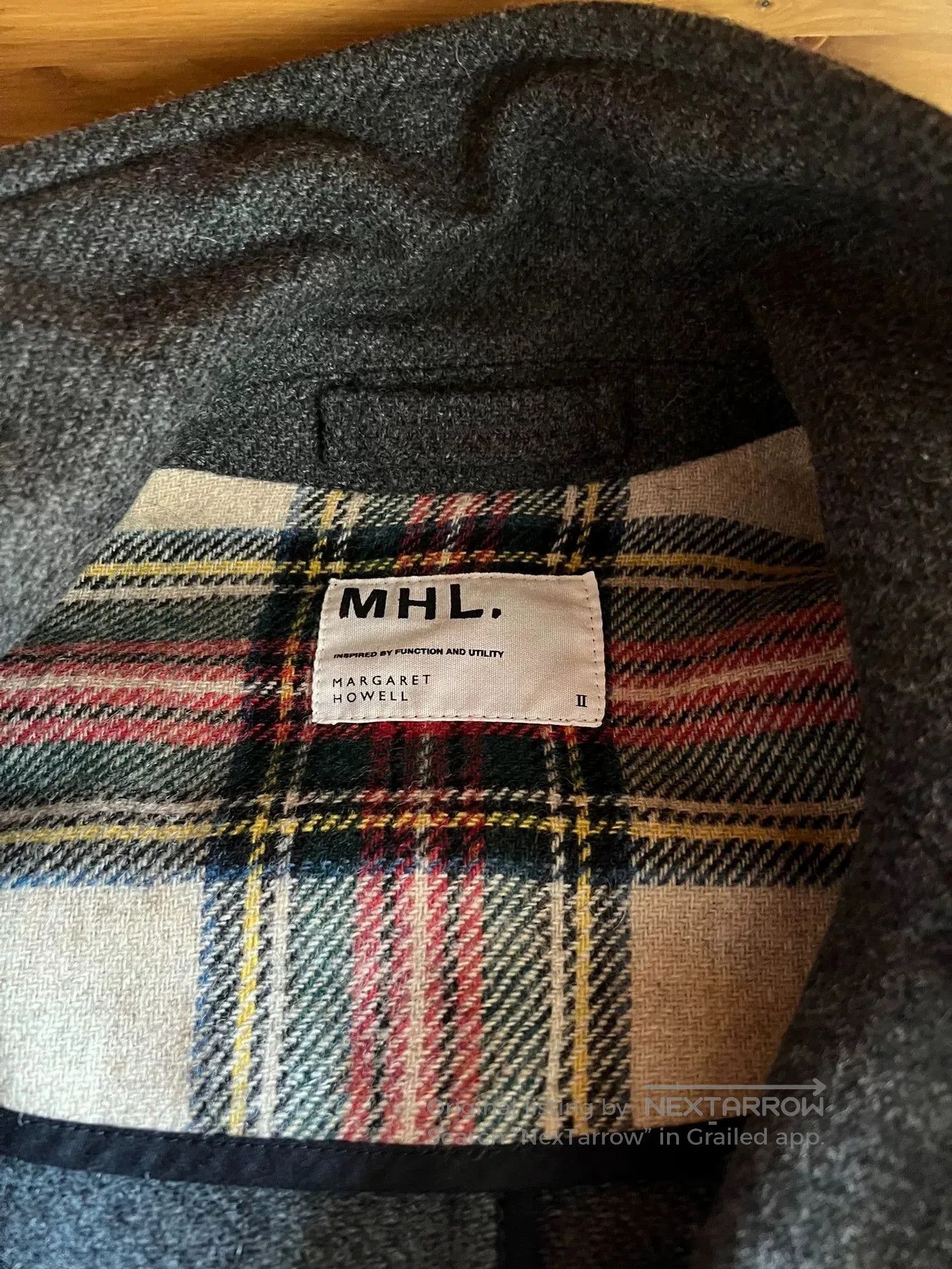 Margaret Howell gray wool coat by margaret howell. Size US L / EU 52-54 / 3 - 9 Thumbnail